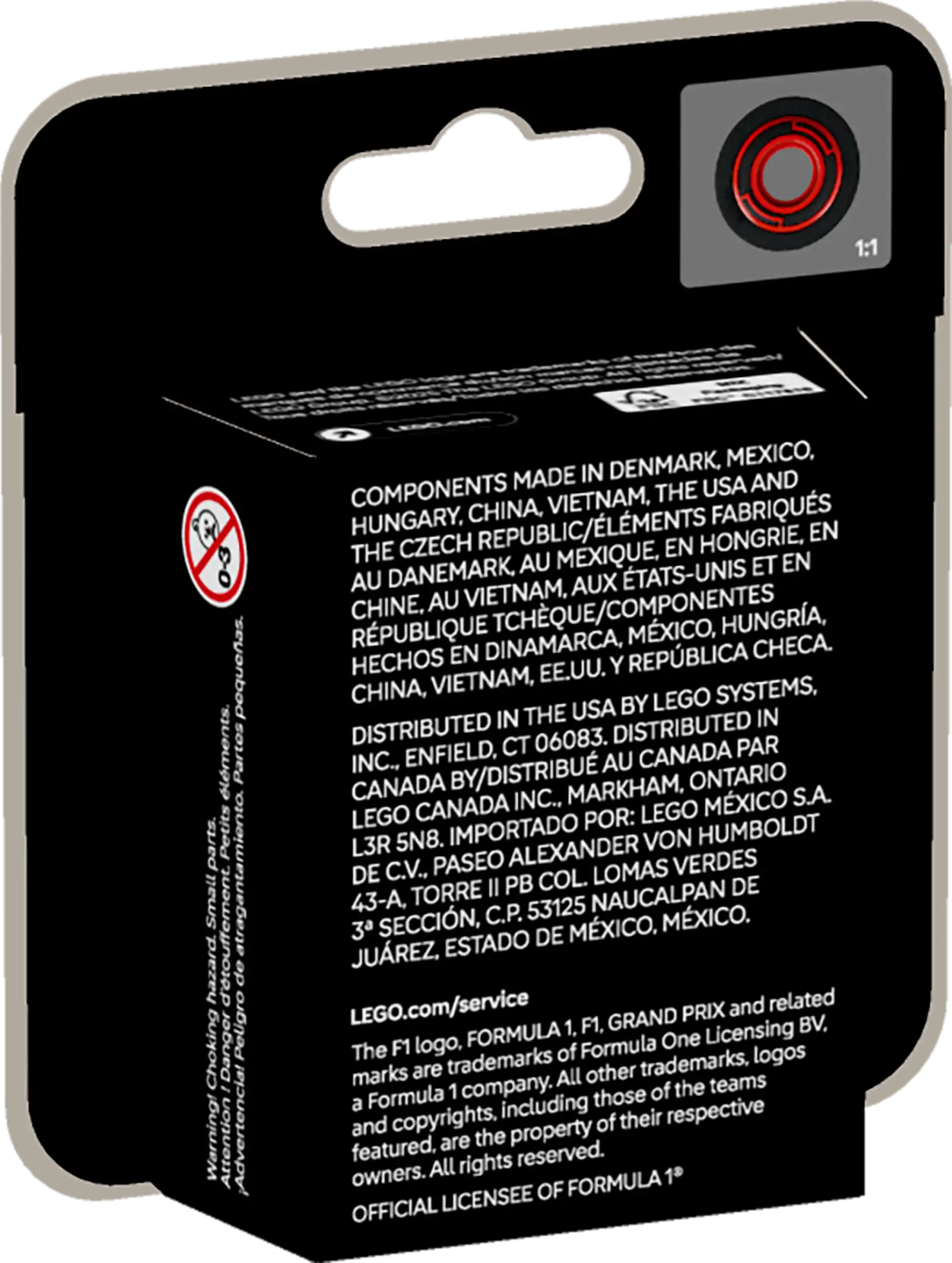 LEGO 71049 LEGO Collectables - F1 Race Cars - Complete Set