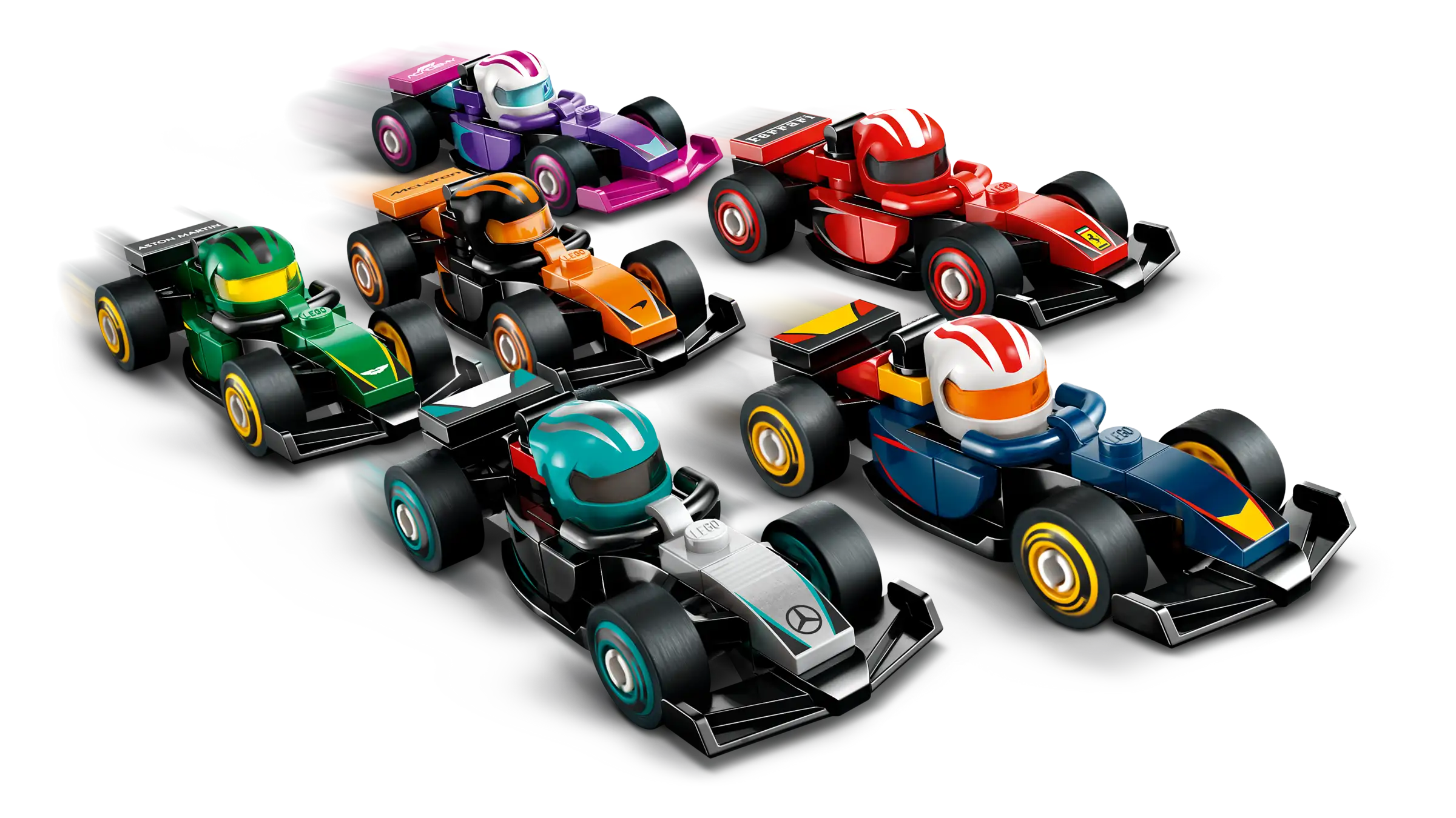 LEGO 71049 LEGO Collectables - F1 Race Cars - Complete Set