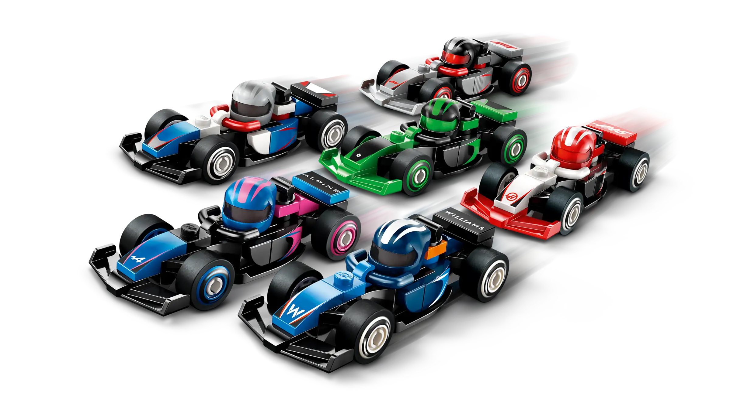 LEGO 71049 LEGO Collectables - F1 Race Cars - Complete Set