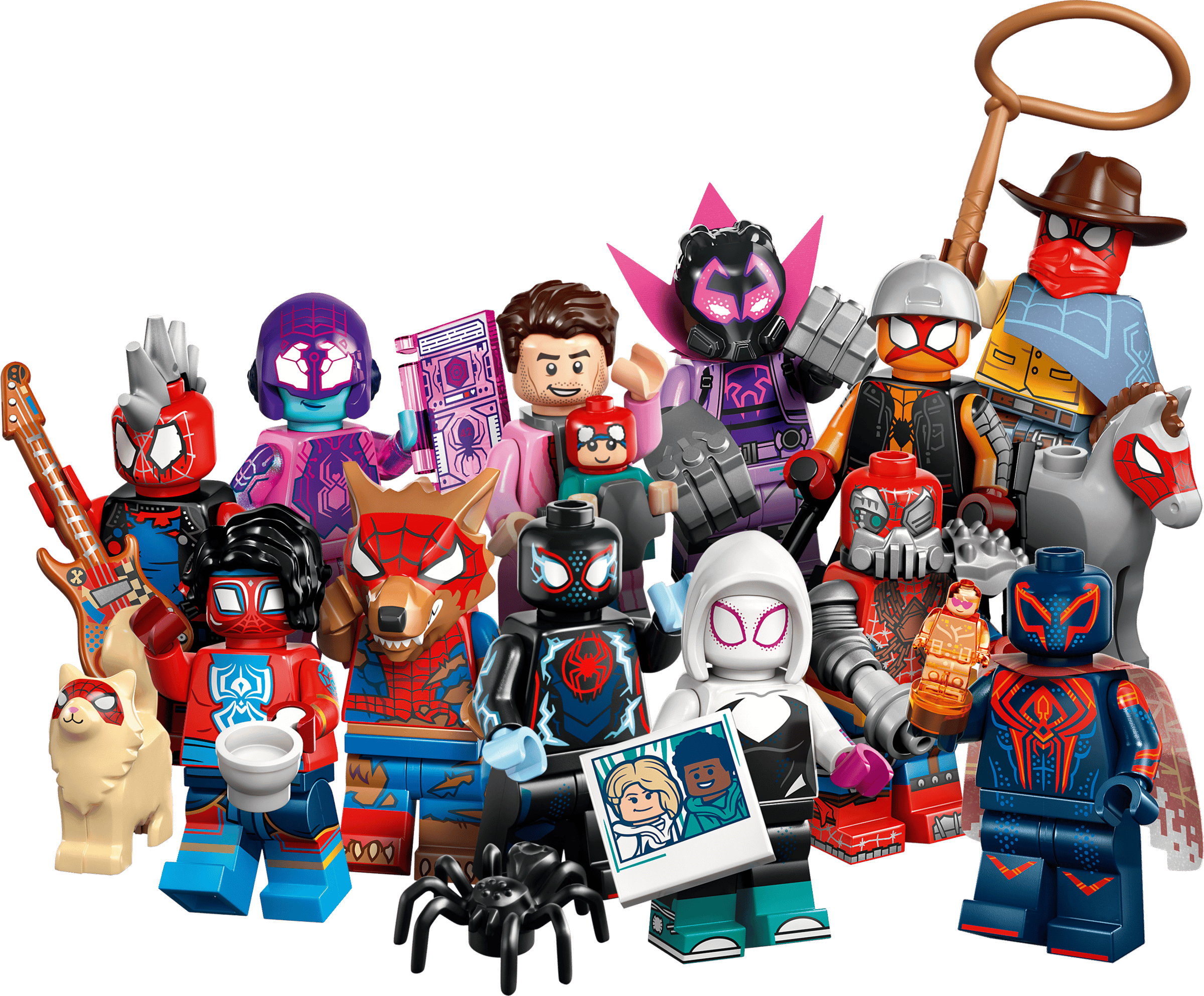 LEGO 71050 Minifigures Spider-Man: Across the Spider-Verse - Complete Set