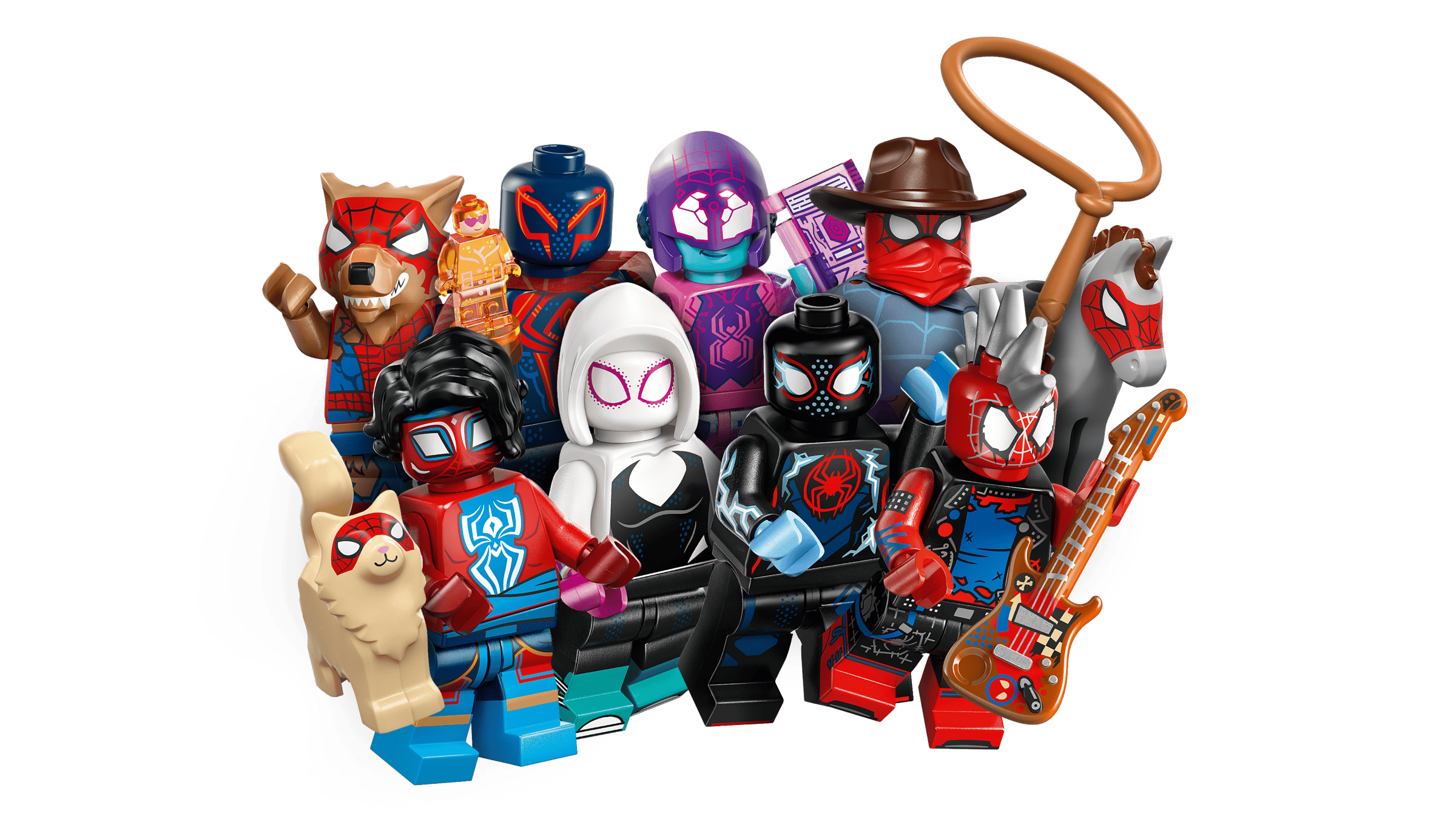 LEGO 71050 Minifigures Spider-Man: Across the Spider-Verse - Complete Set