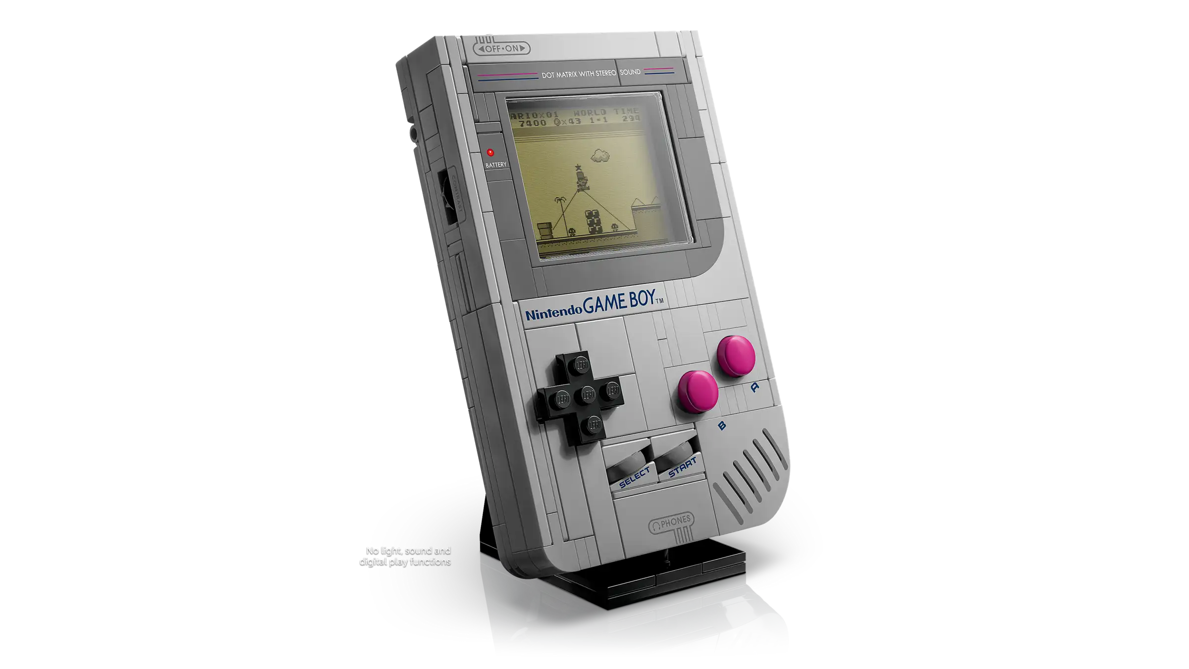 LEGO 72046 Game Boy on a white background