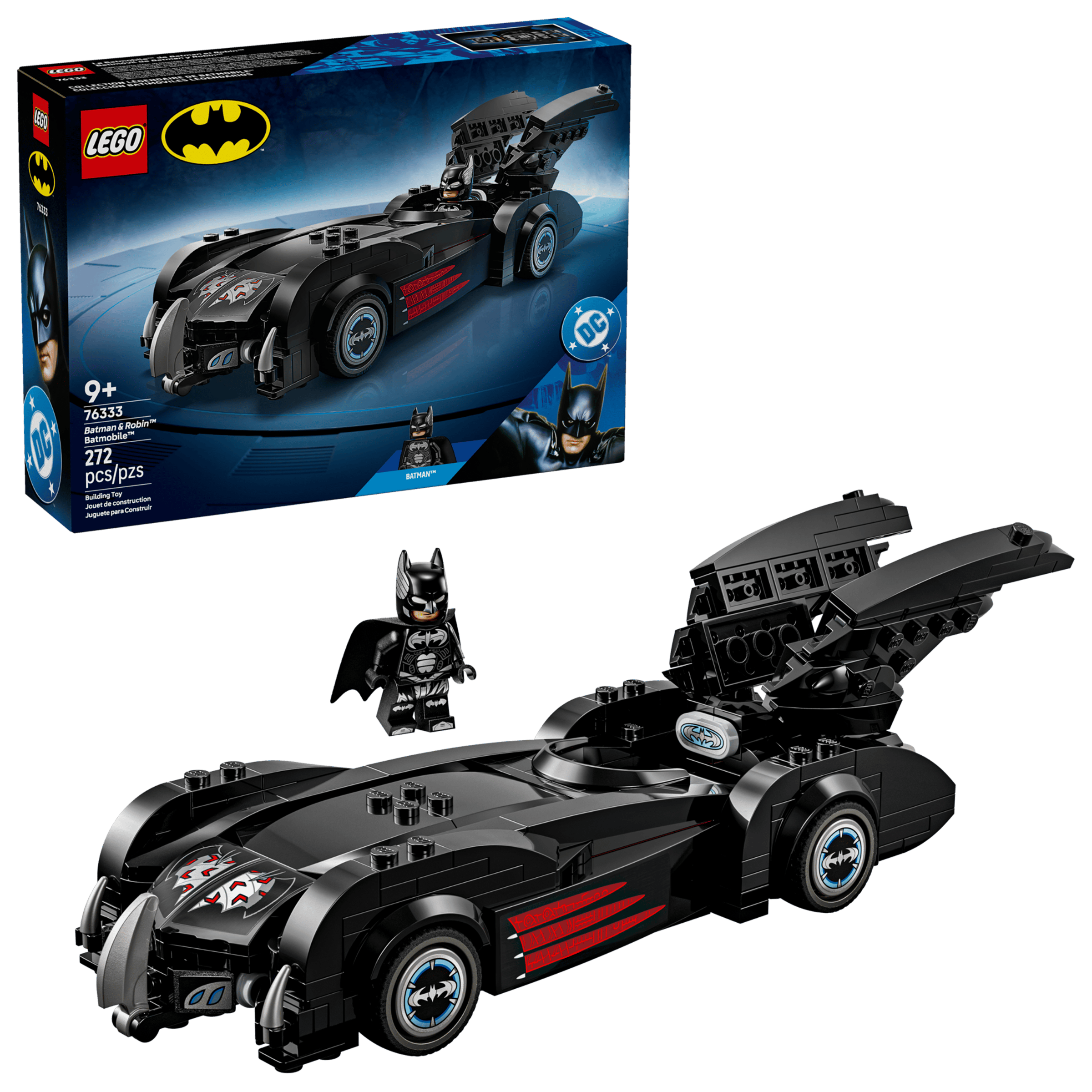 LEGO 76333 Batman & Robin Batmobile