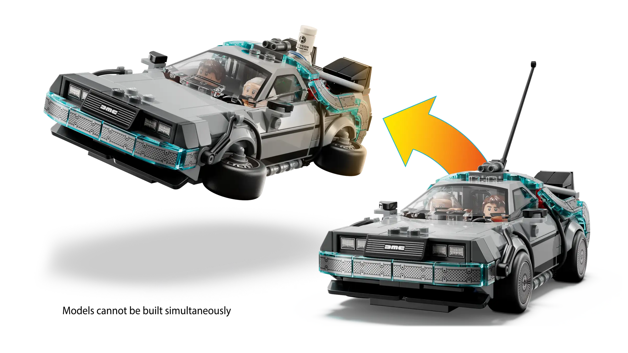 LEGO 77256 Time Machine from Back to the Future