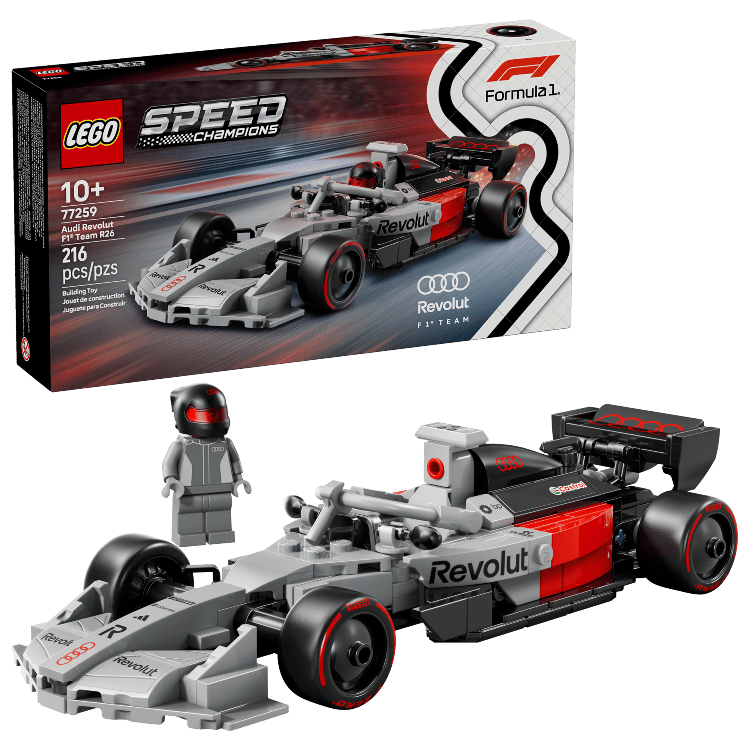 LEGO 77259 Audi Revolut F1 Team R26 Race Car