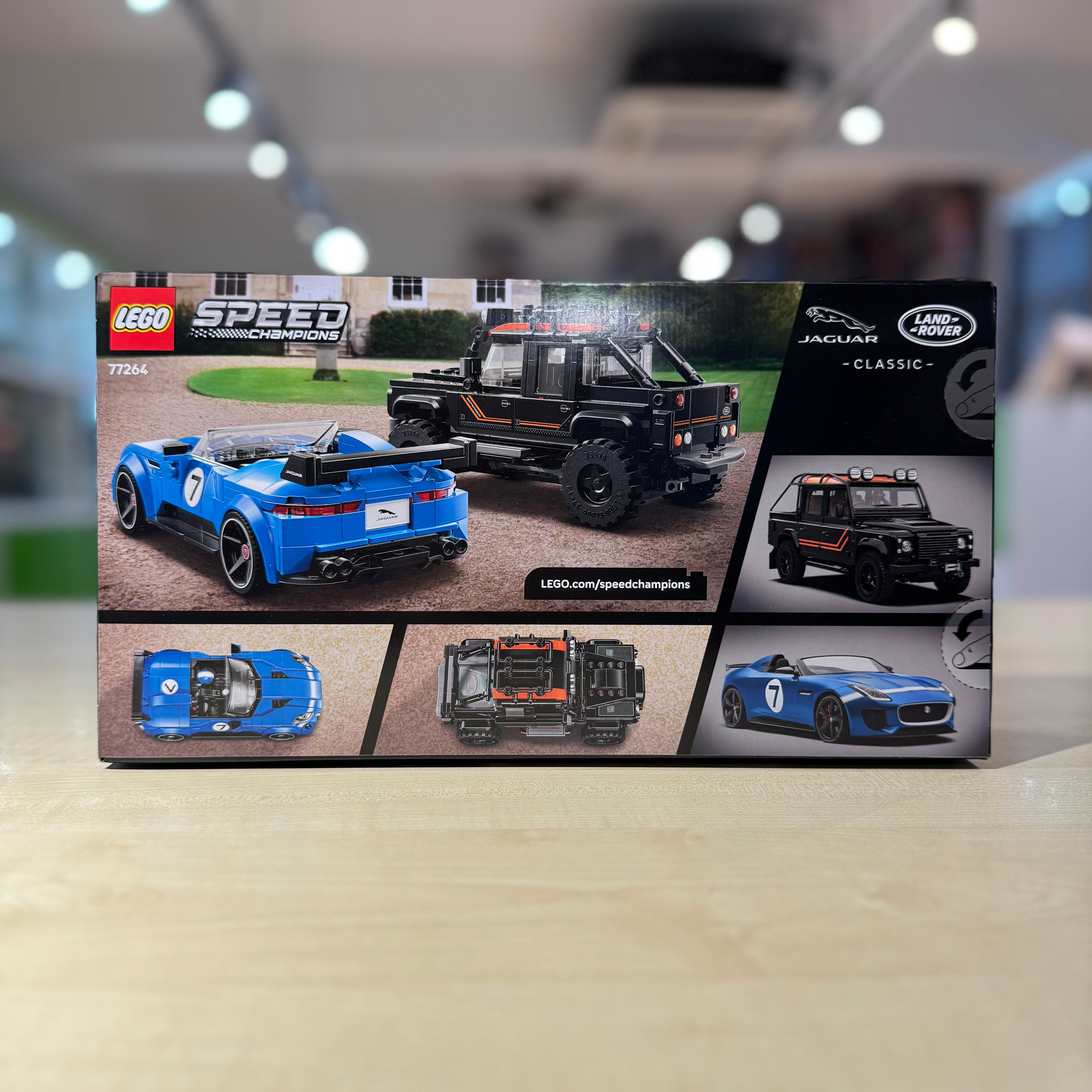 LEGO 77264 Jaguar Project 7 & Land Rover Defender