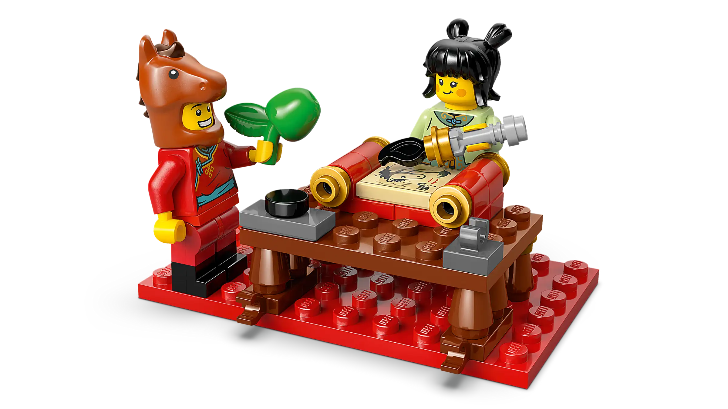 LEGO 80119 Galloping Horses Canvas