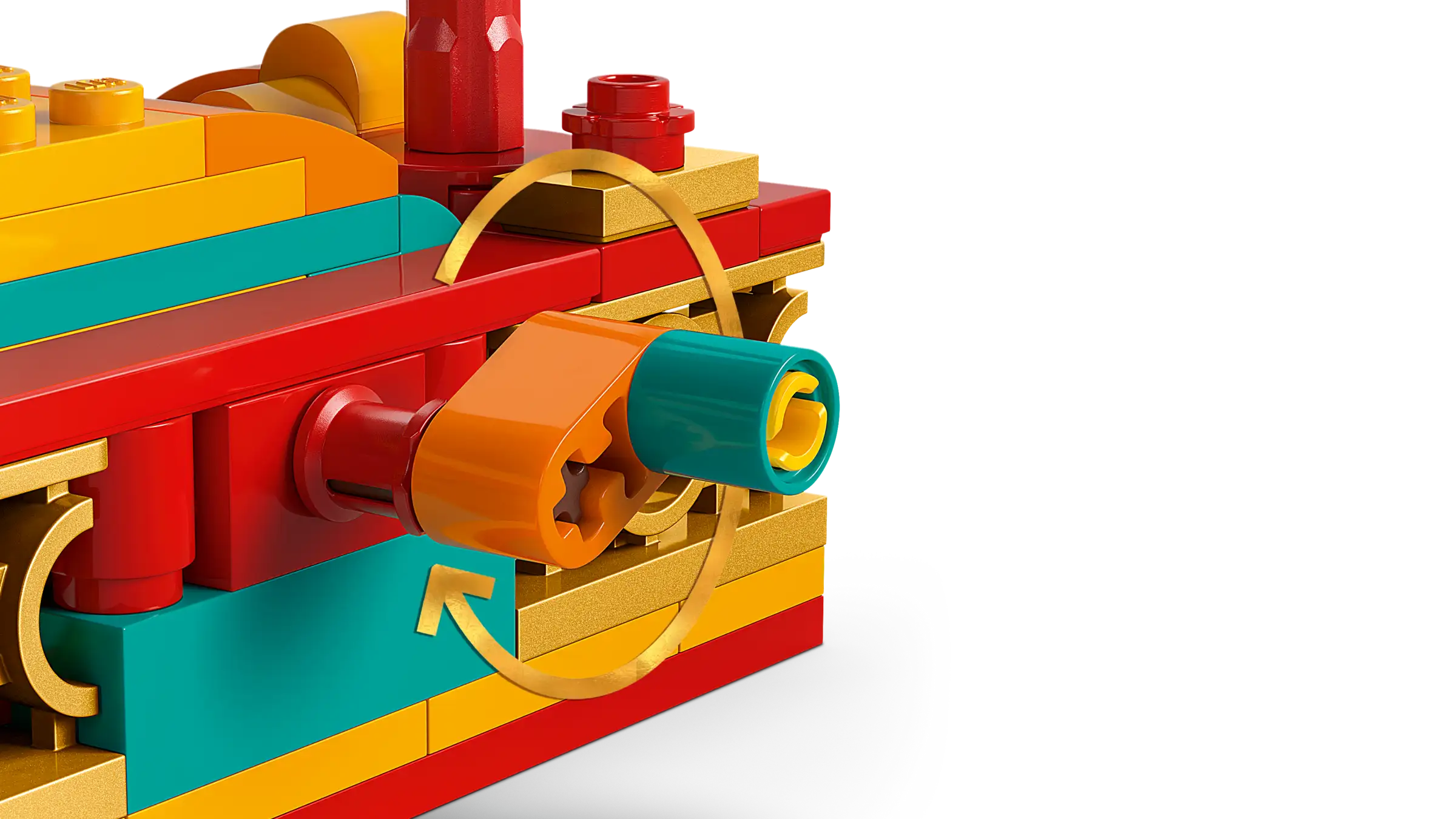 LEGO 80119 Galloping Horses Canvas