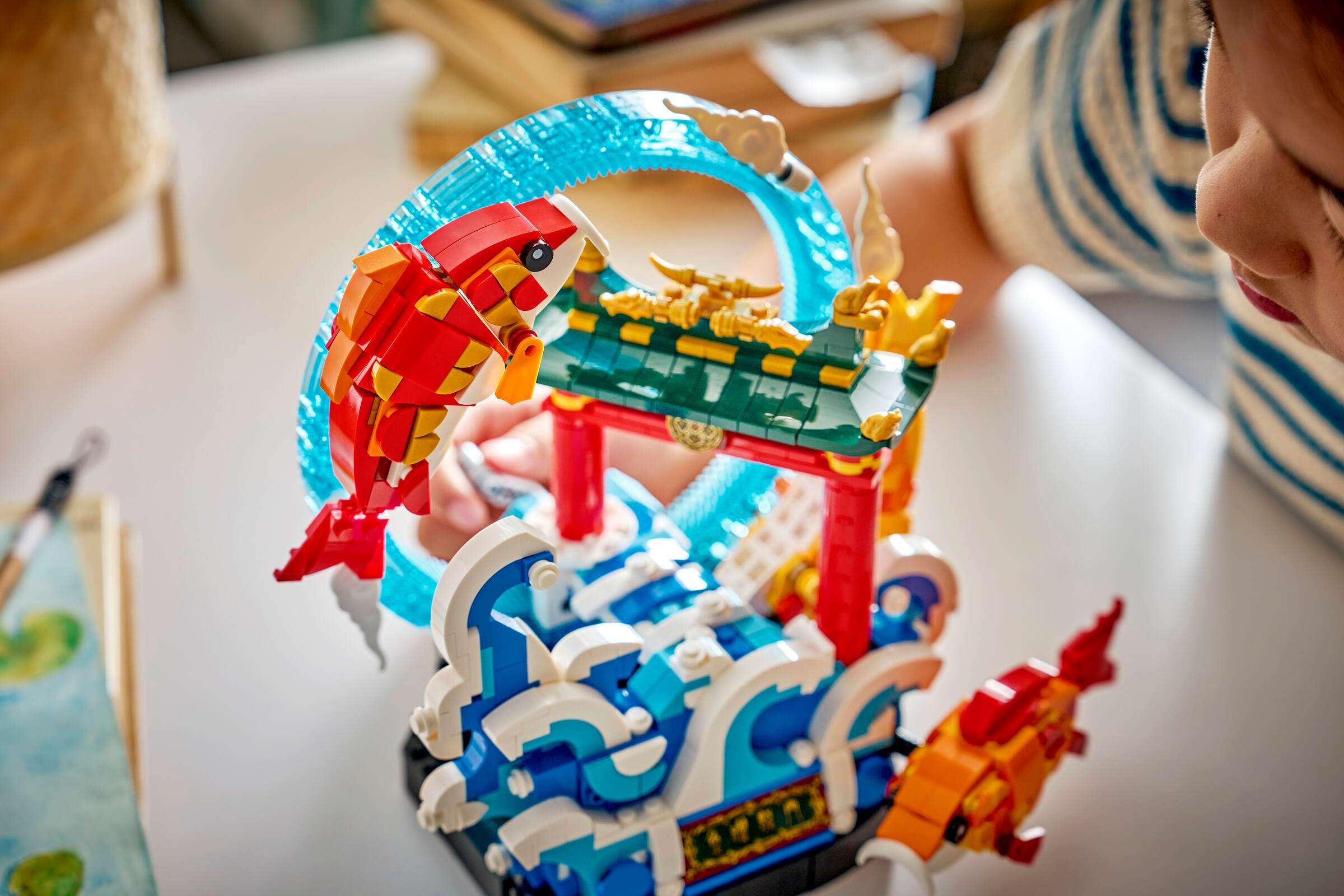 LEGO 80120 Prosperity Carp Leaping