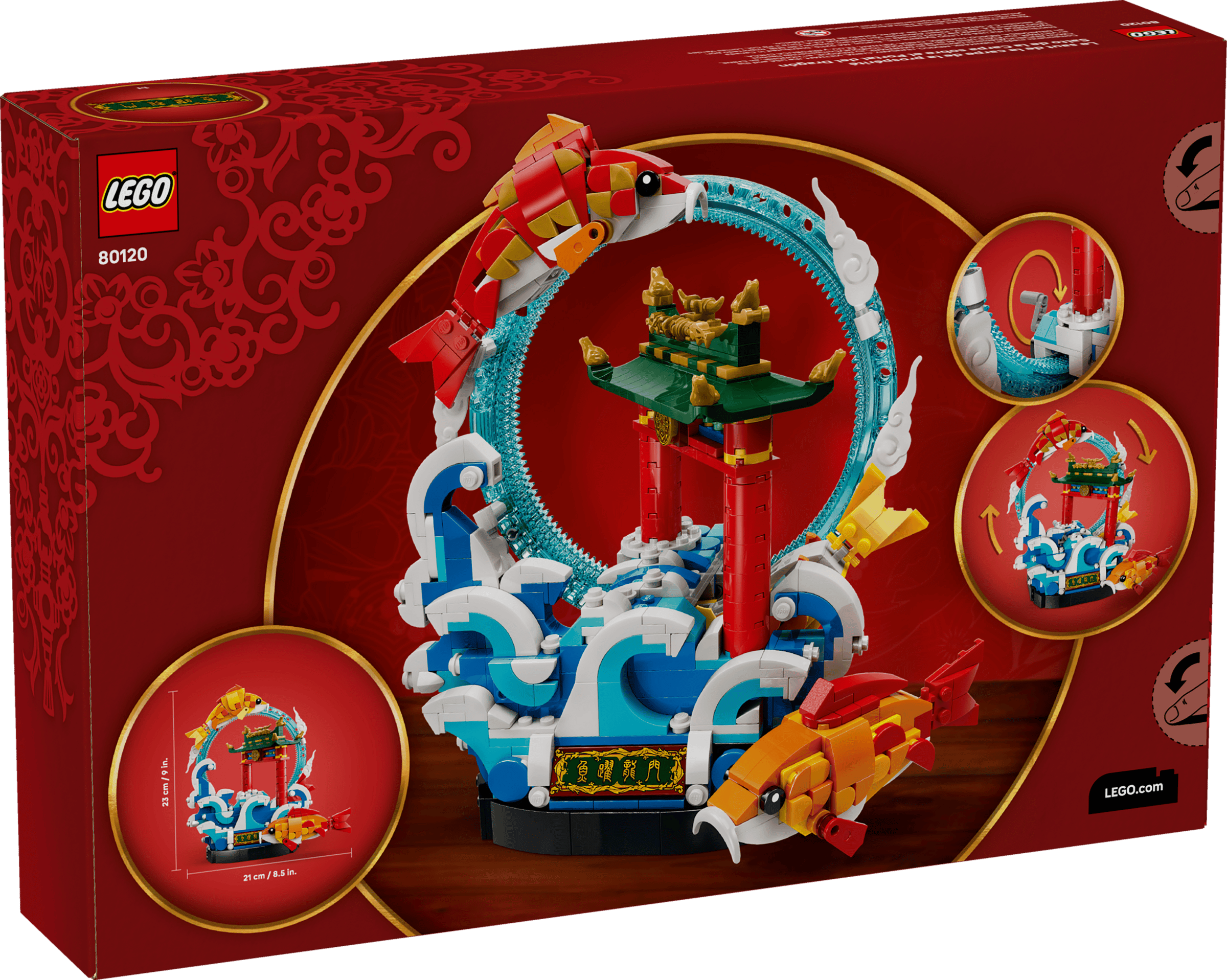 LEGO 80120 Prosperity Carp Leaping