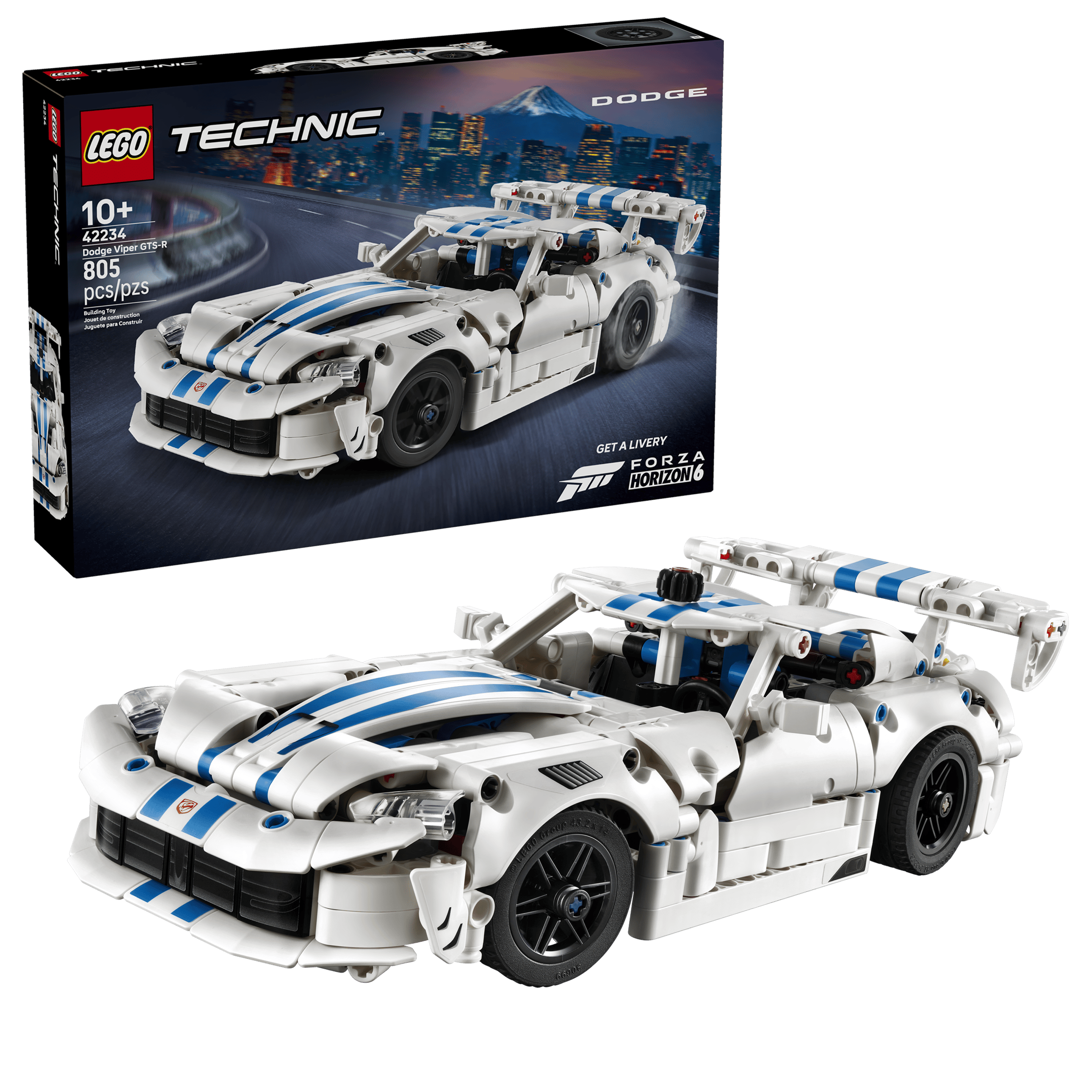 LEGO Technic 42234 Dodge Viper GTS-R Sports Car