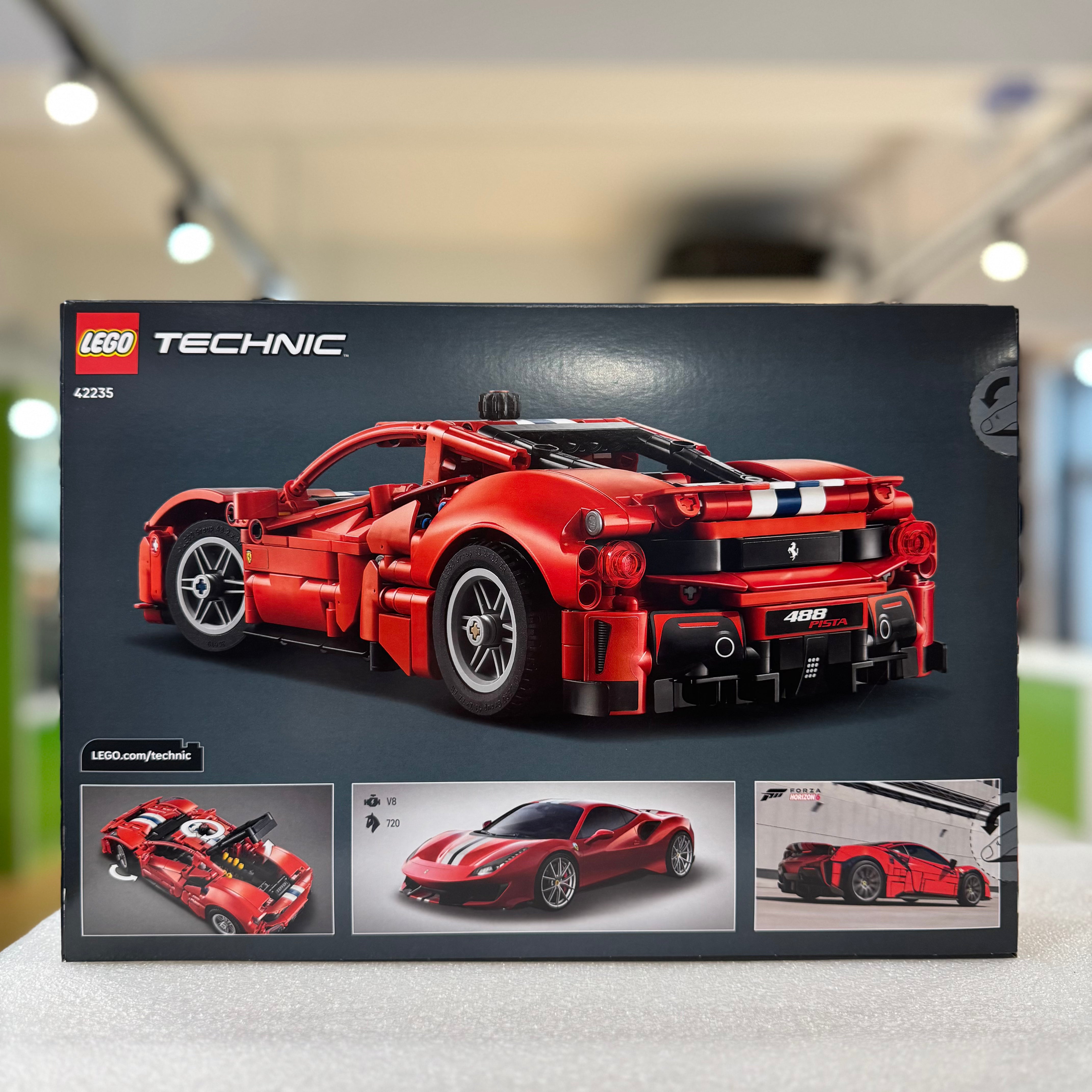 LEGO Technic 42235 Ferrari 488 Pista Car