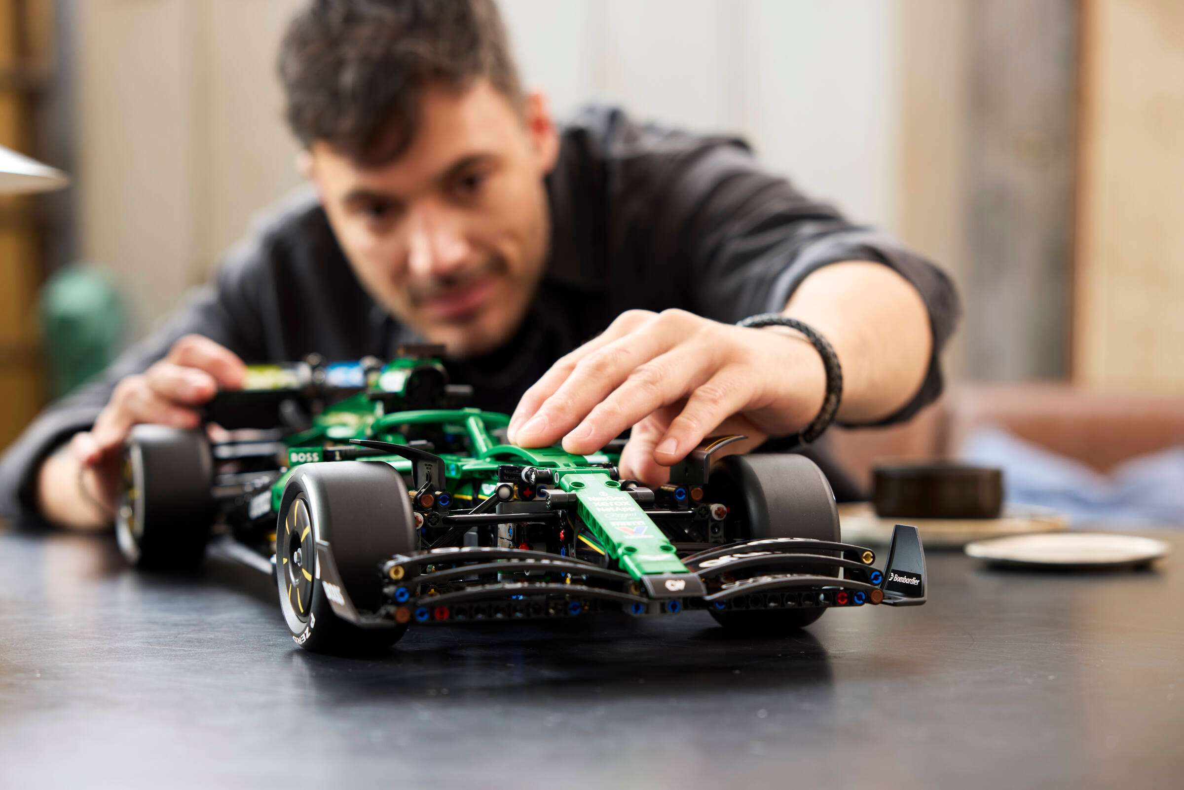 LEGO Technic 42240 Aston Martin Aramco AMR25 F1 Car