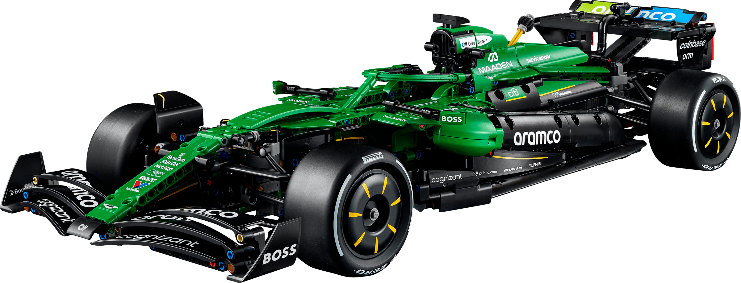 LEGO Technic 42240 Aston Martin Aramco AMR25 F1 Car