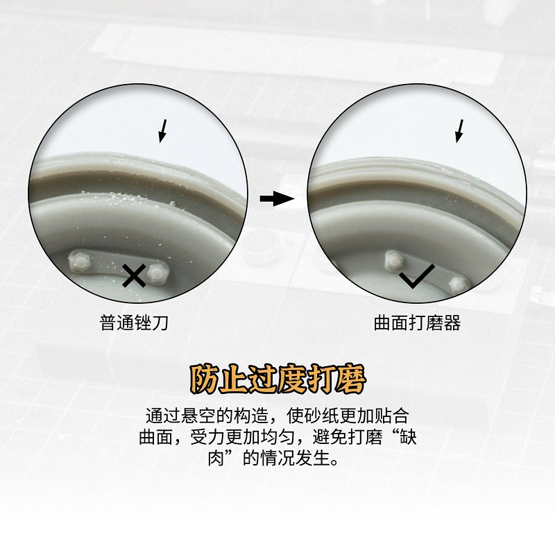 LIANG Sandpaper Holder (for curve surface)