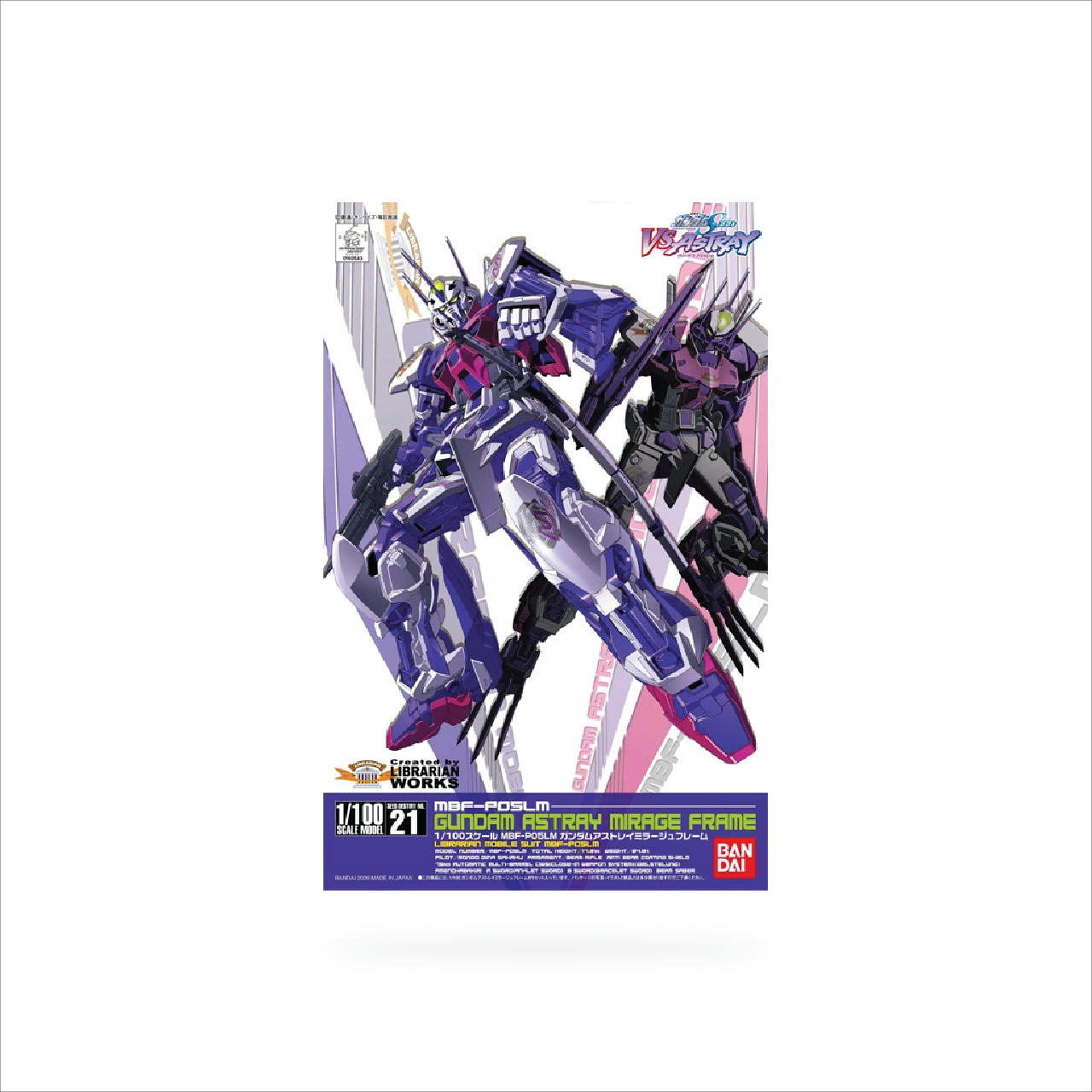 NG 1/100 Gundam Astray Mirage Frame