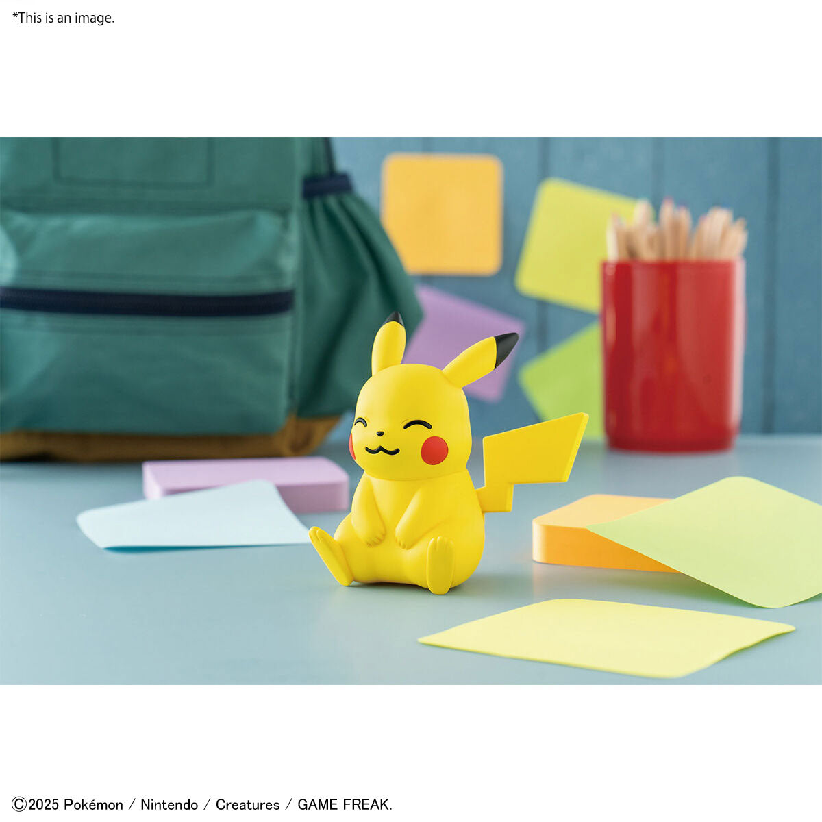 Pokémon Plamo Collection QUICK!! 16 Pikachu (Sitting Pose)