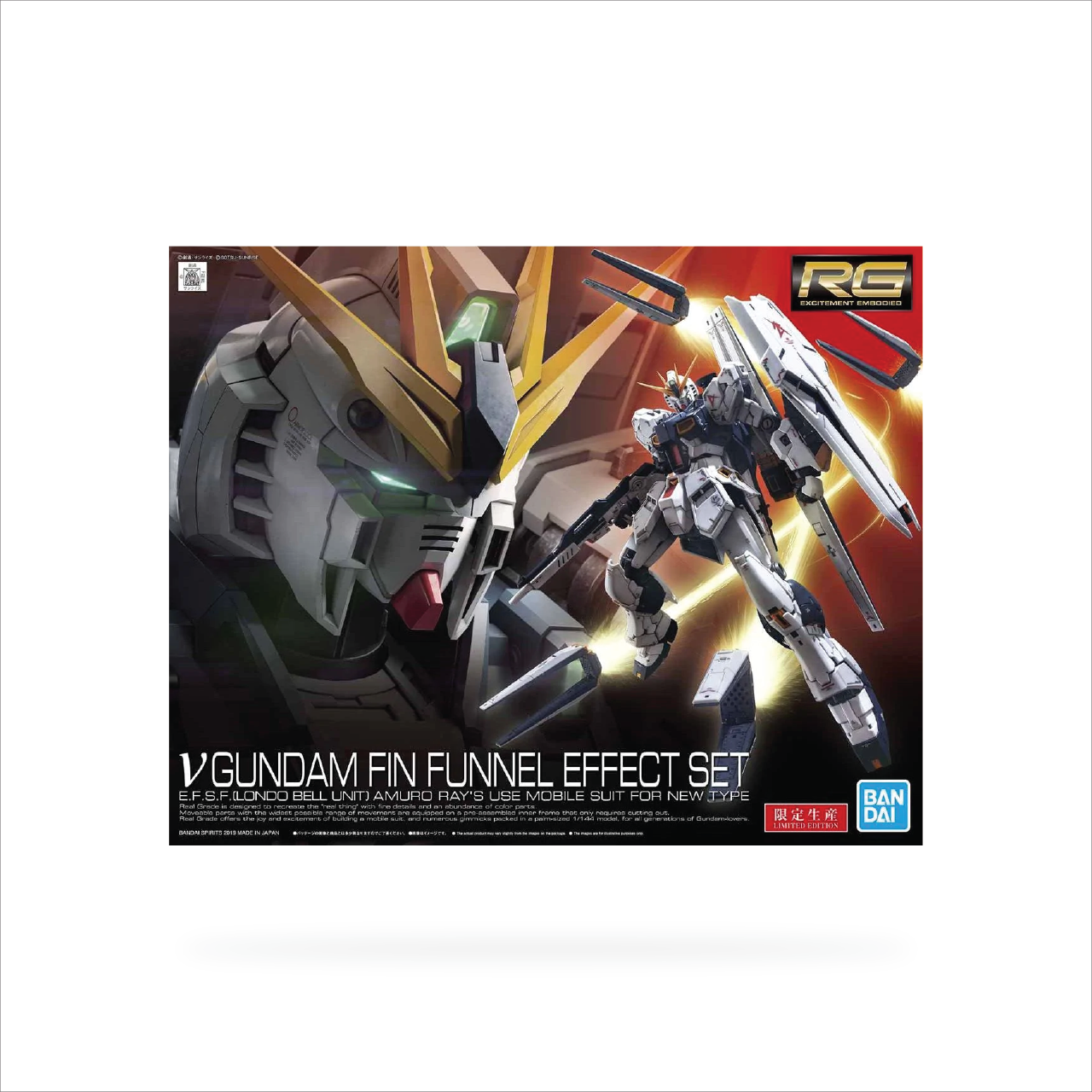 RG Nu Gundam Fin-Funnel Effect Set