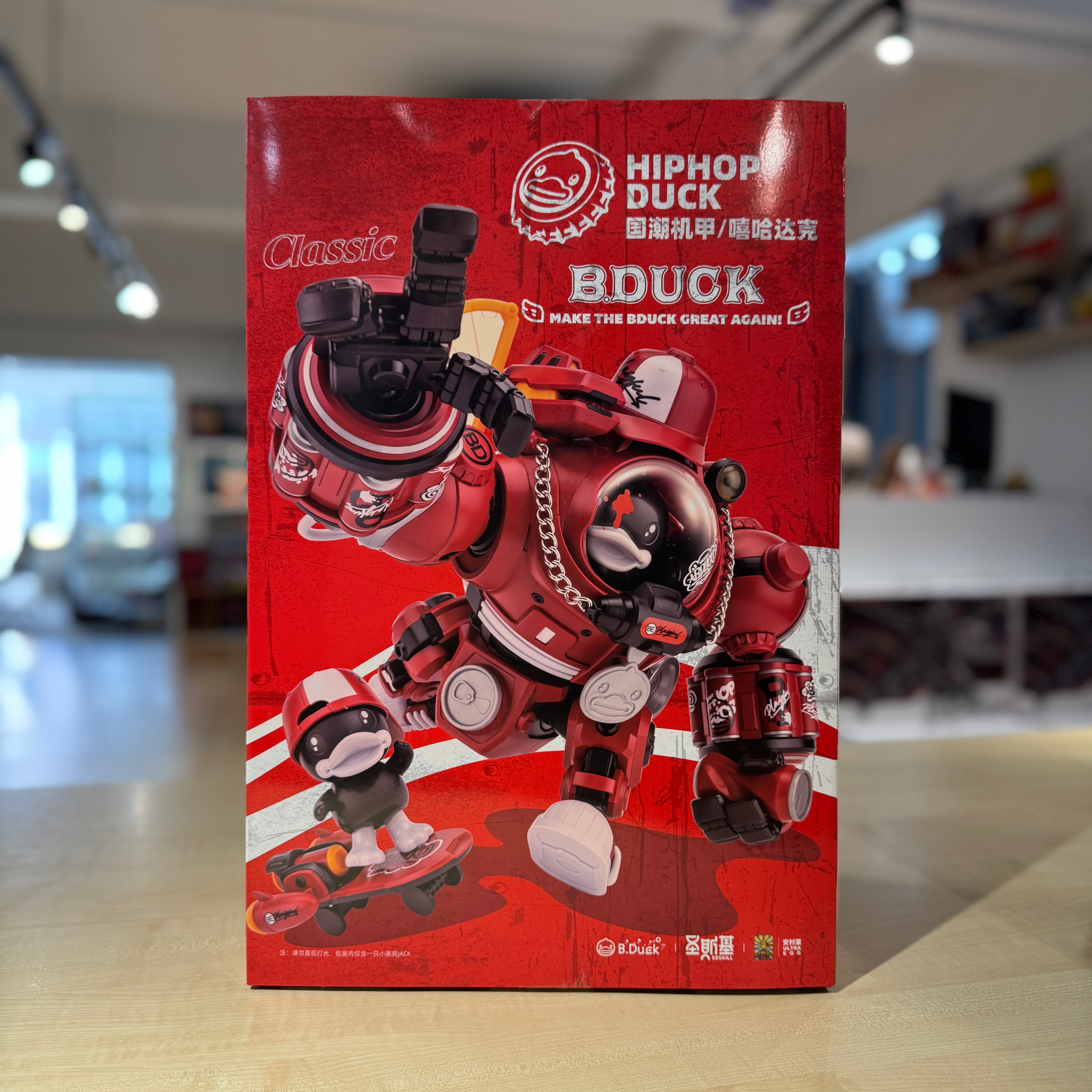 Soskill HipHop Duck | B.Duck Mecha Model Kit | DeToyz Malaysia