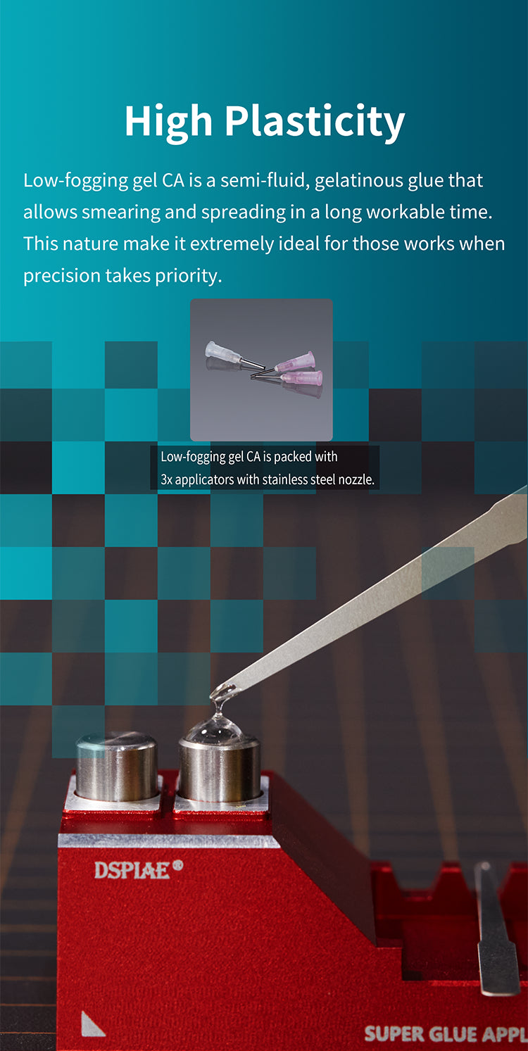 Dspiae Non/Low-Fogging CA Glue