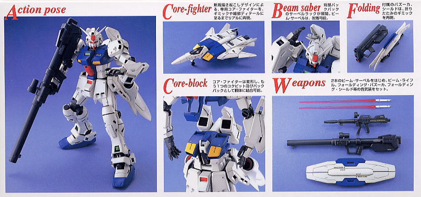 MG RX-78 GP03S Gundam GP03 STAMEN