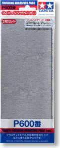 Tamiya 87055 Finishing Abrasives P600