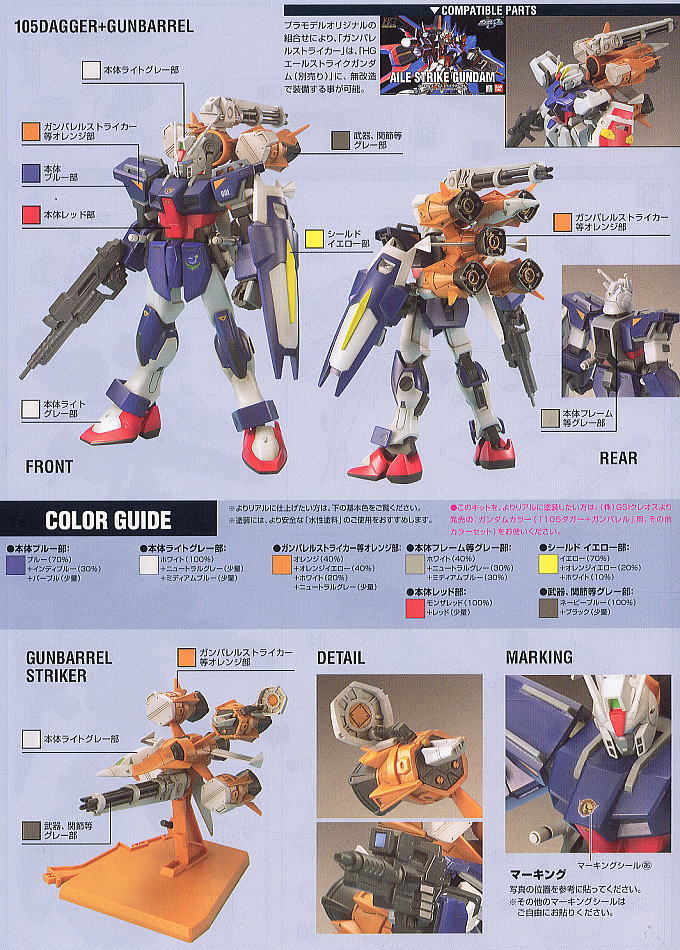 HG 105Dagger + Gunbarrel