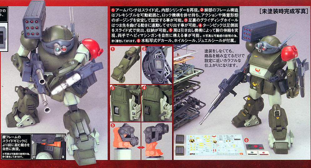 1/20 ATM-09-ST Scope Dog Red Shoulder Custom