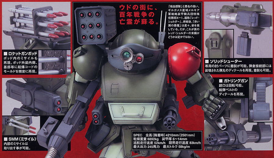 1/20 ATM-09-ST Scope Dog Red Shoulder Custom