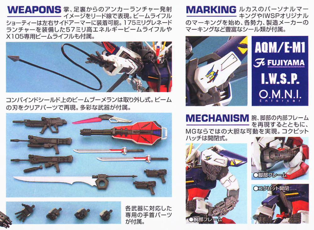 MG GAT-X105E Strike E + IWSP Lukas O'Donnell Custom