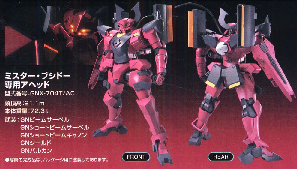 HG GNX-704T/AC Mr.Bushido's Ahead