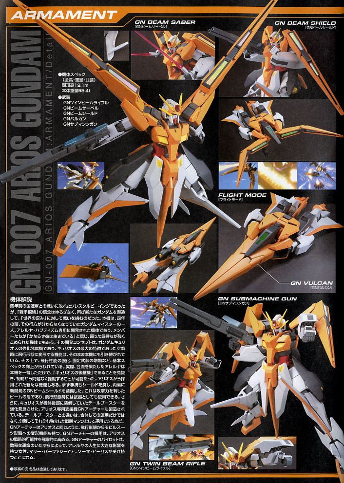 NG 1/100 GN-007 Arios Gundam