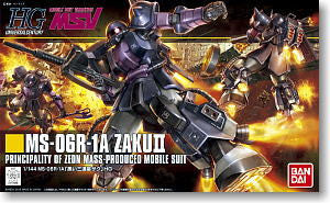 HGUC MS-06R-1A Black Tri-Stars Zaku II