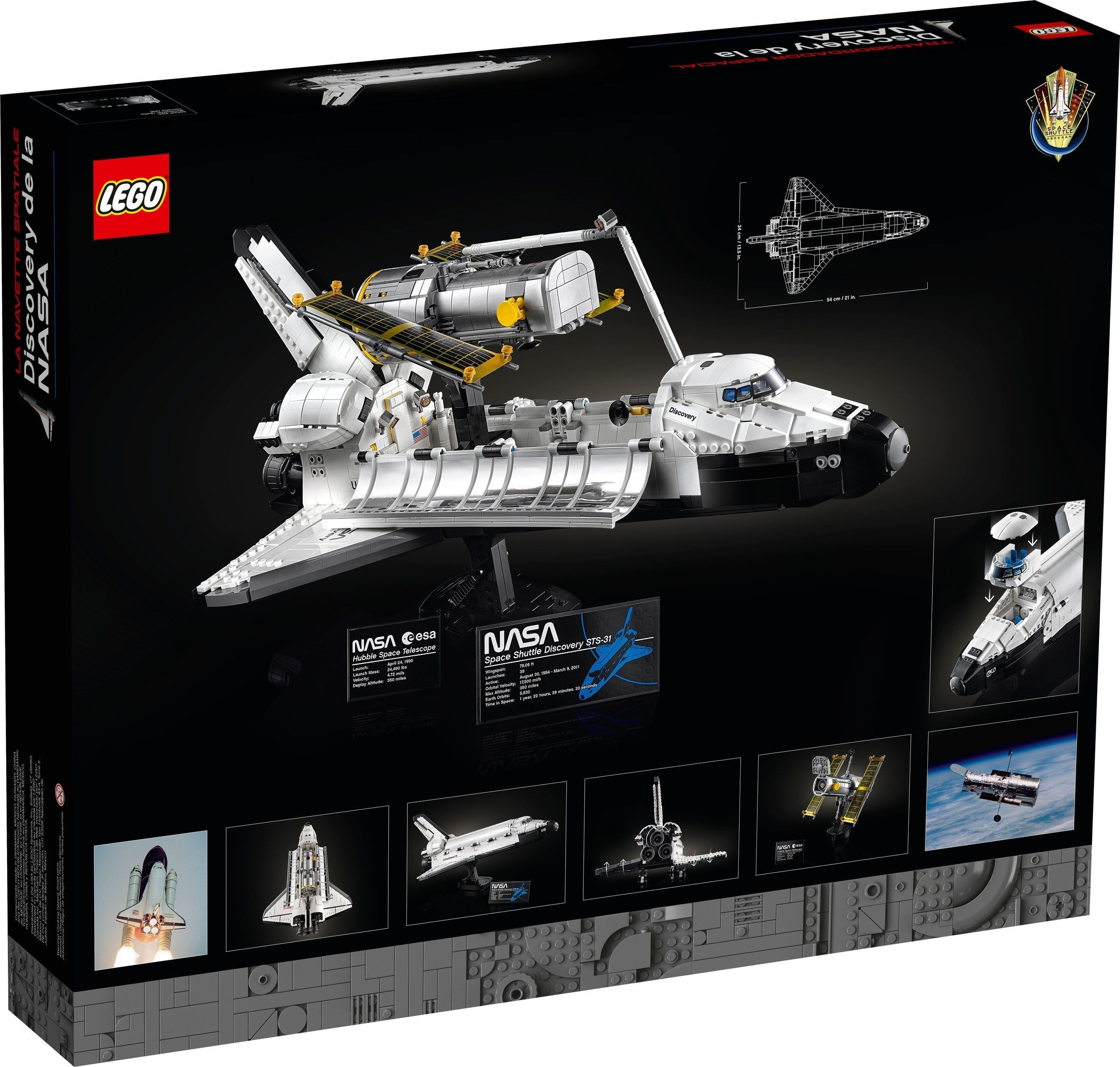 LEGO 10283 NASA Space Shuttle Discovery
