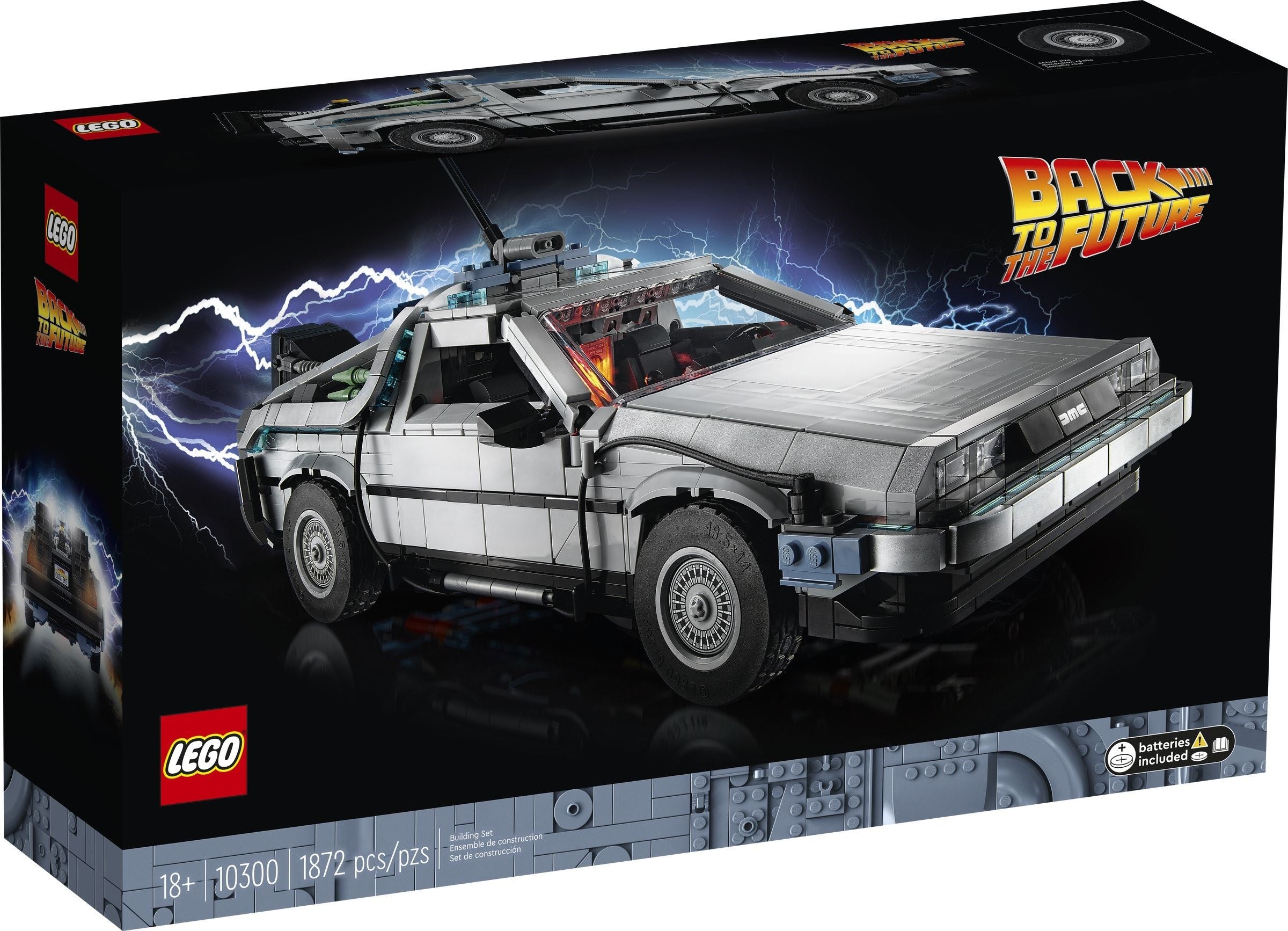 LEGO 10300 Back to the Future Time Machine