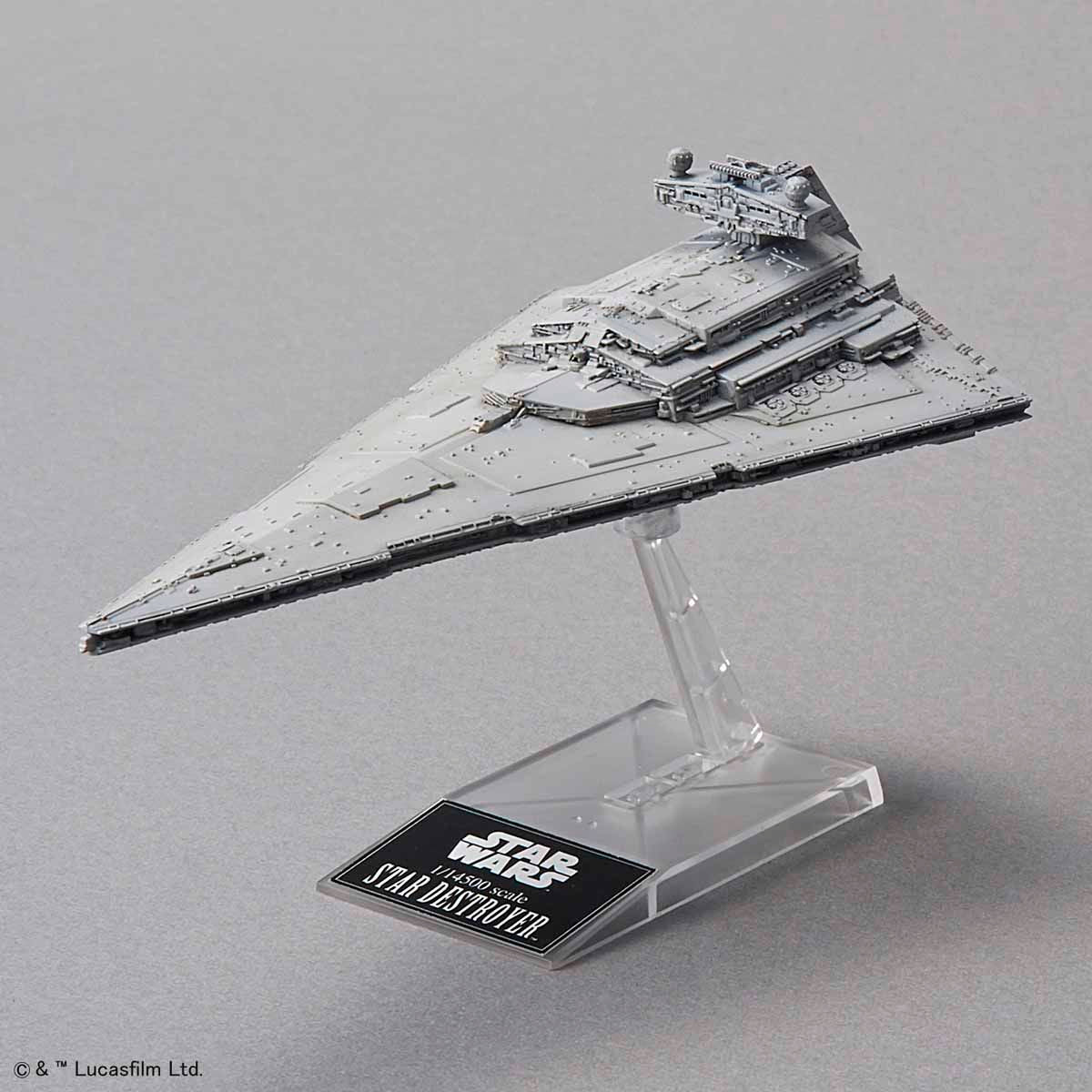 Bandai Star Wars model kit - 1/2700000 Death Star II & 1/14500 Star Destroyer