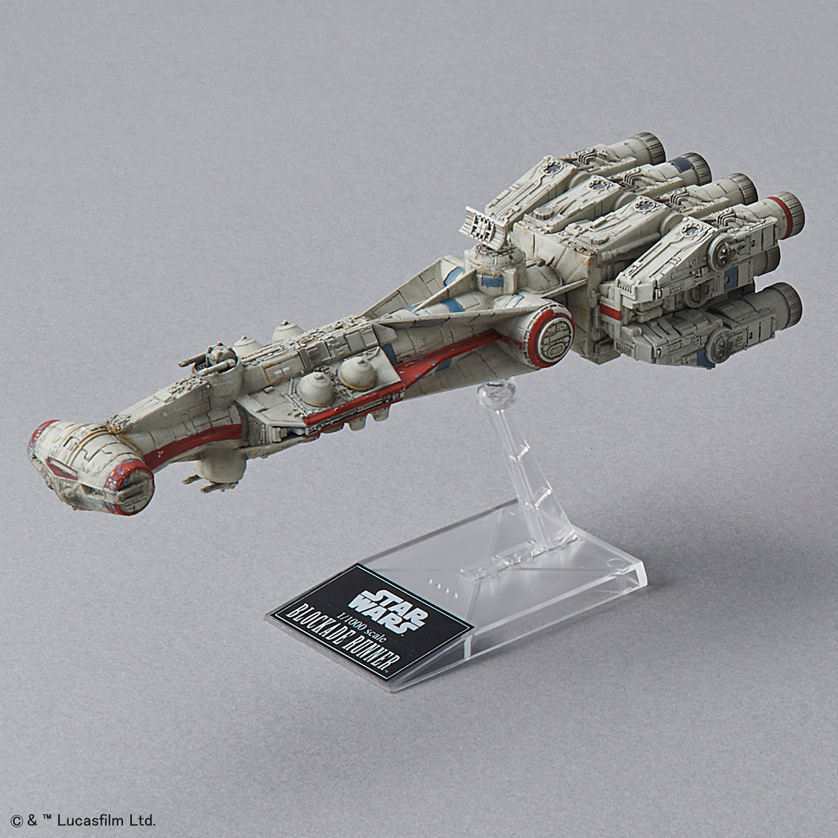 1/1000 Blockade Runner & 1/350 Millennium Falcon
