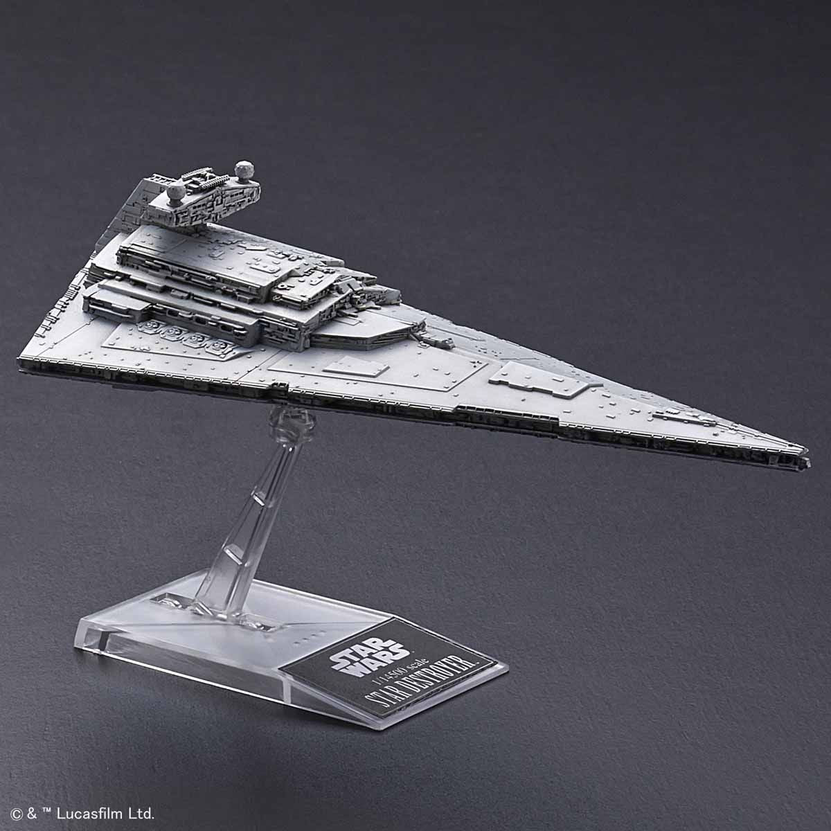 Bandai Star Wars Vehicle Model series - 1/100000 Super Star Destroyer & 1/14500 Star Destroyer