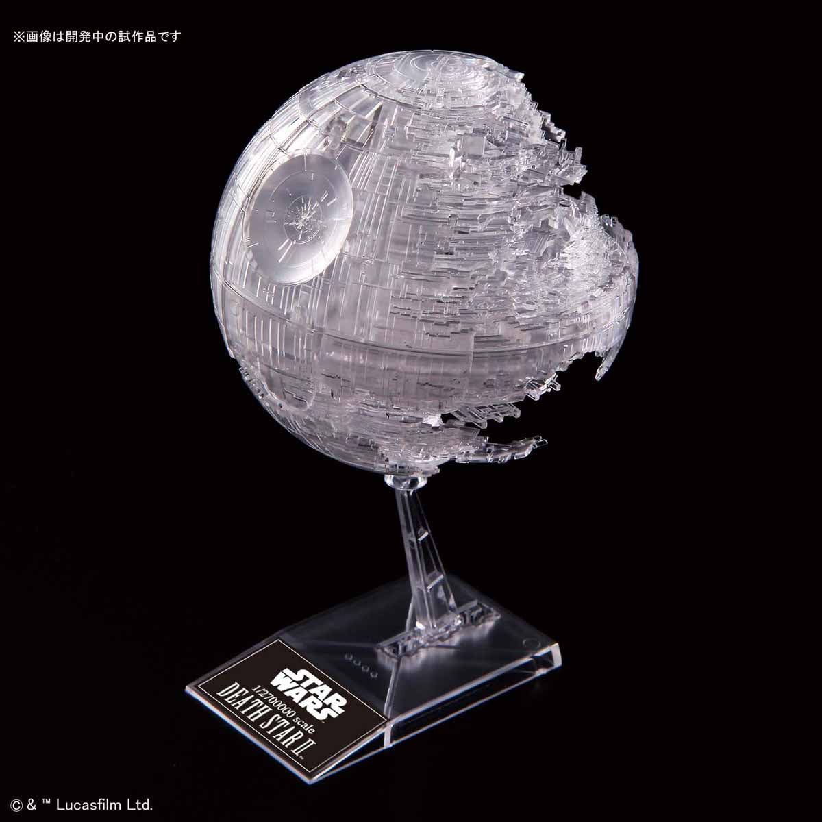 1/144 & 1/350 & 1/2700000 "Star Wars / Return of Jedi" clear vehicle set