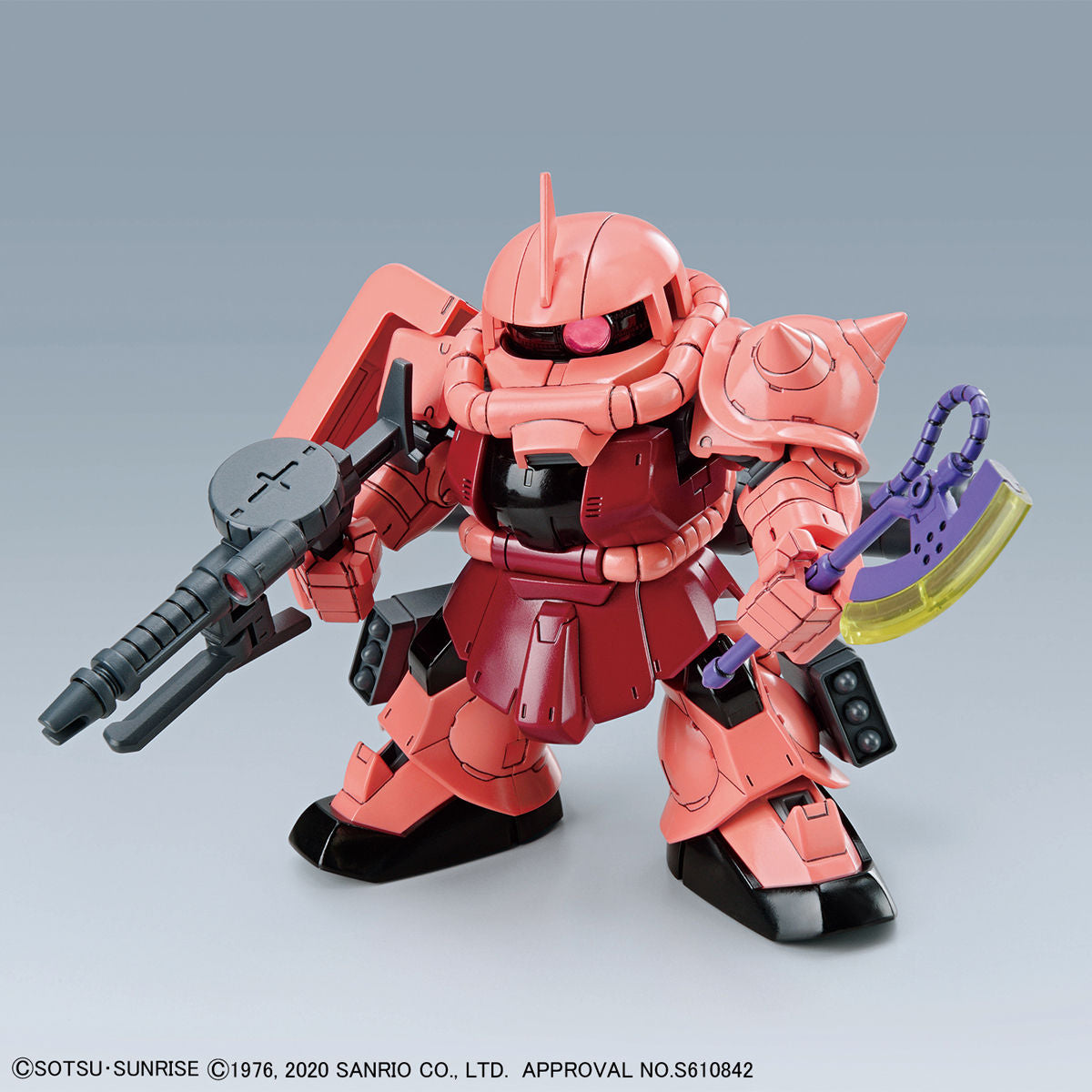SD Gundam Cross Silhouette Hello Kitty/Zaku II Principality of ZEON Char Aznable's Mobile Suits