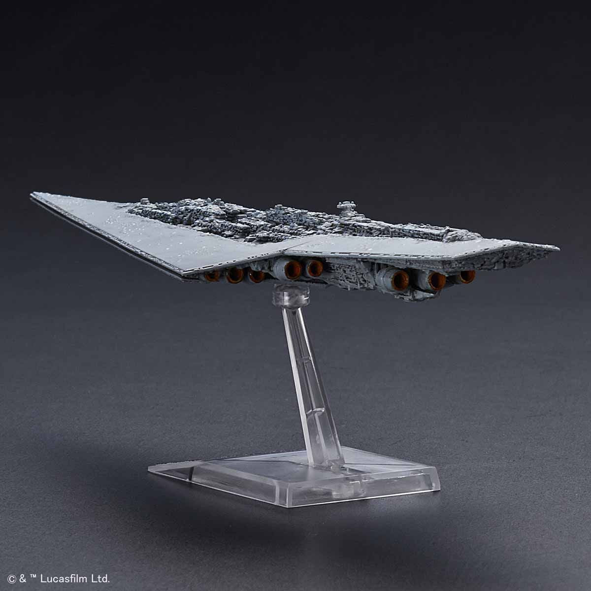 Bandai Star Wars Vehicle Model series - 1/100000 Super Star Destroyer & 1/14500 Star Destroyer