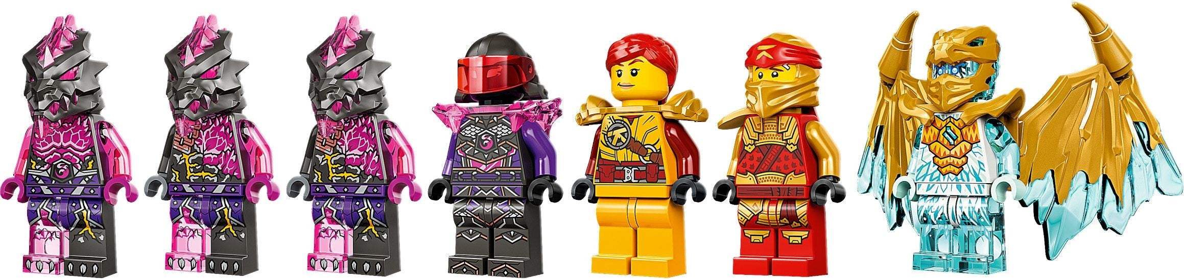 LEGO 71773 Kai's Golden Dragon Raider