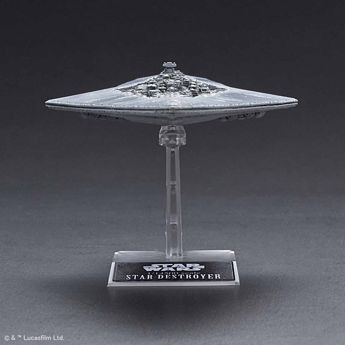 Bandai Star Wars Vehicle Model series - 1/100000 Super Star Destroyer & 1/14500 Star Destroyer