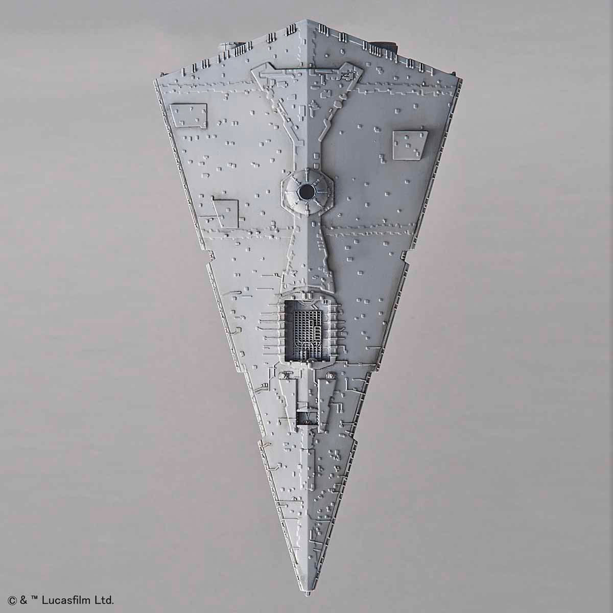 Bandai Star Wars model kit - 1/2700000 Death Star II & 1/14500 Star Destroyer
