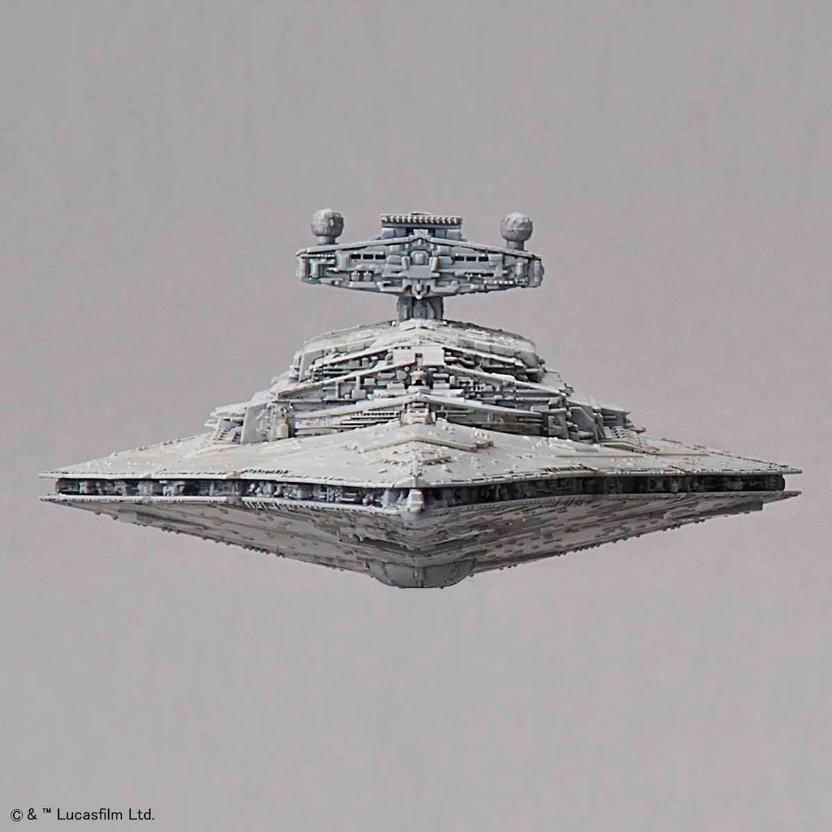 Bandai Star Wars model kit - 1/2700000 Death Star II & 1/14500 Star Destroyer