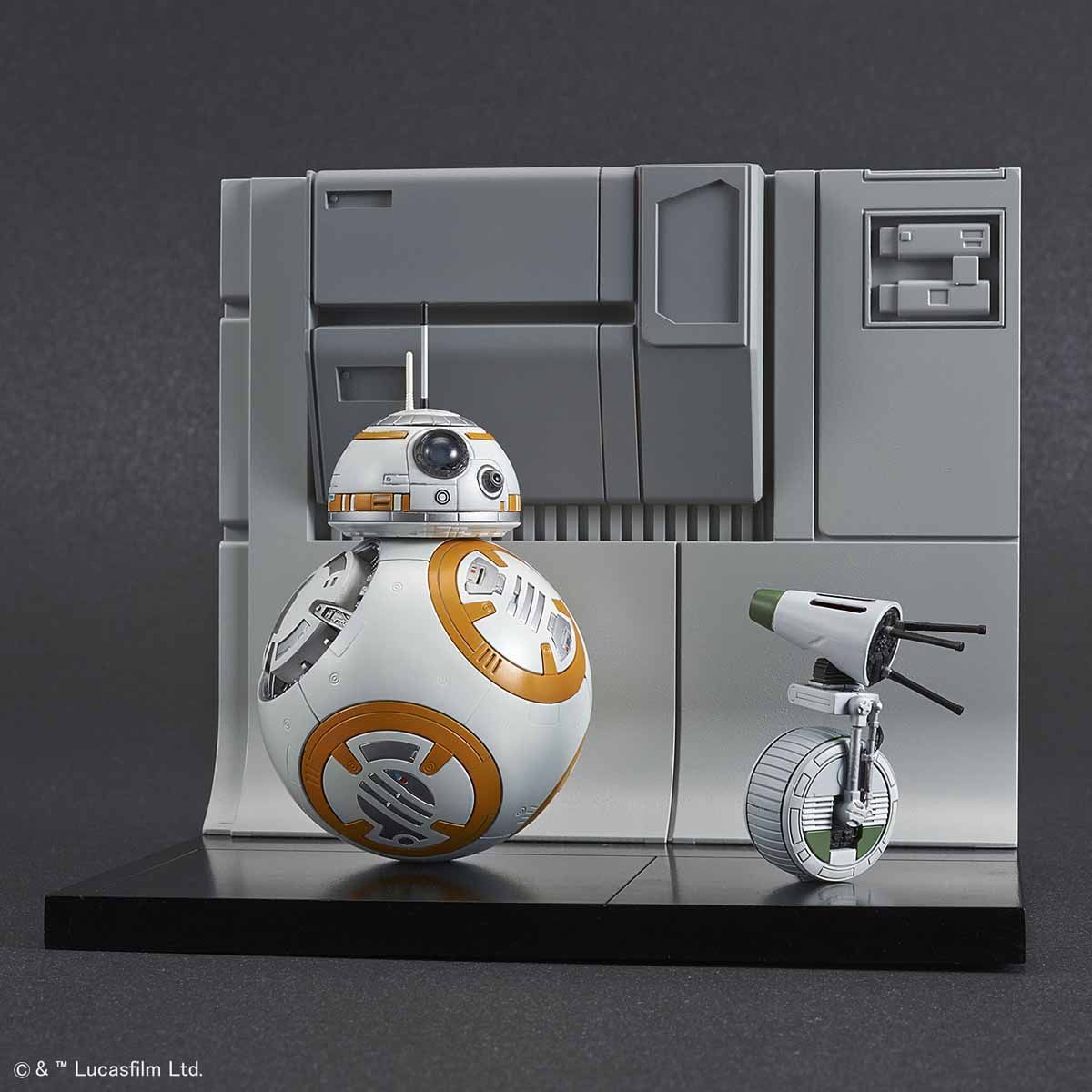 1/12 BB-8 & D-O Diorama Set