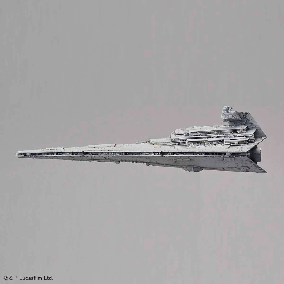 Bandai Star Wars model kit - 1/2700000 Death Star II & 1/14500 Star Destroyer