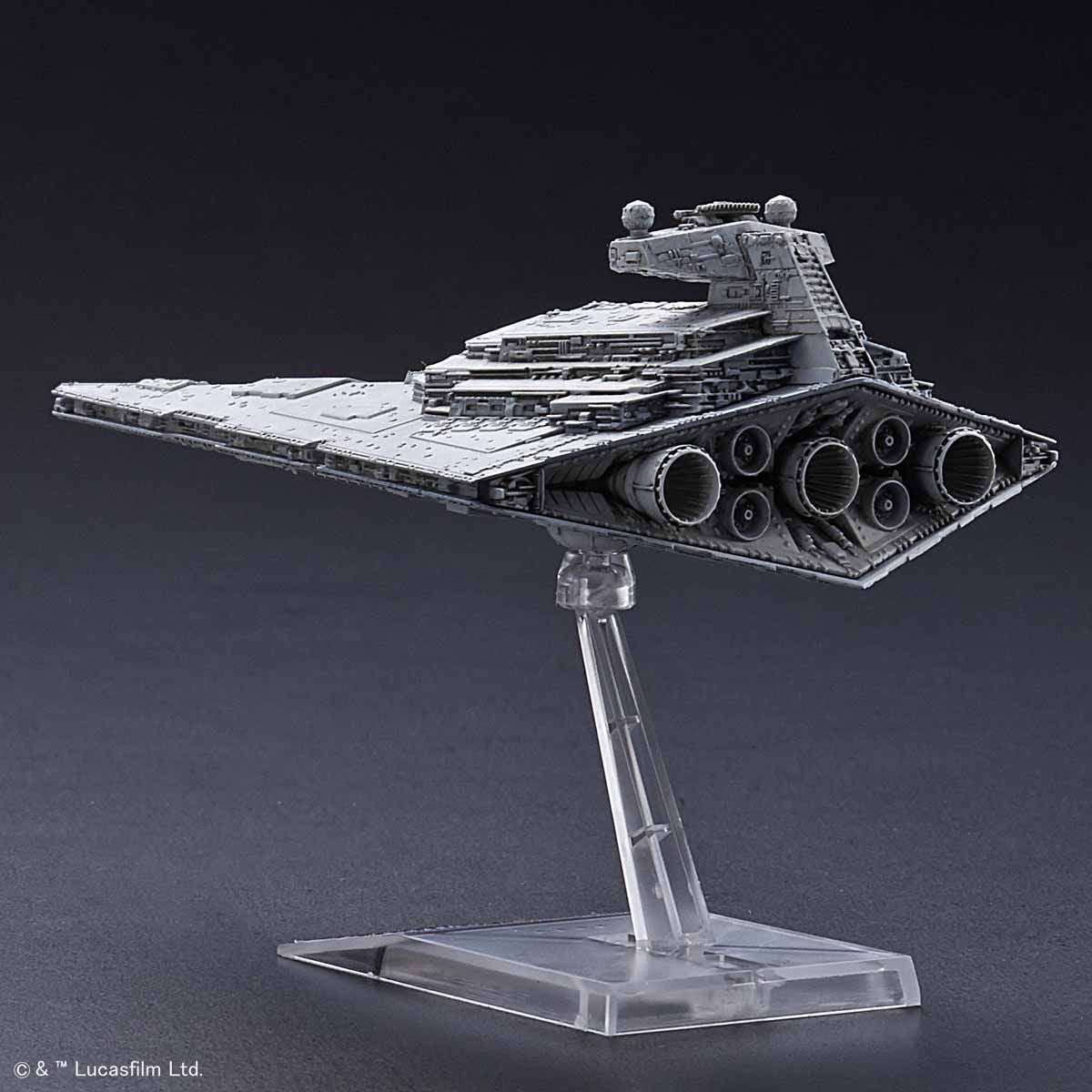 Bandai Star Wars Vehicle Model series - 1/100000 Super Star Destroyer & 1/14500 Star Destroyer