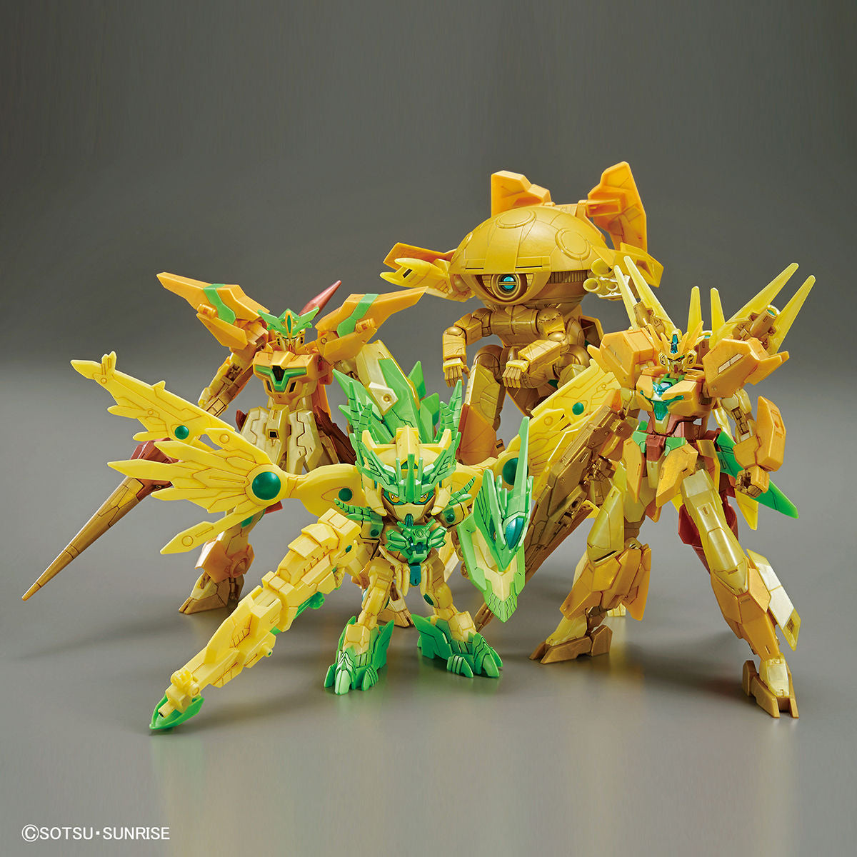 HGBD:R Heros MS Team Last Battle Ver. Special Color (Set of 4)