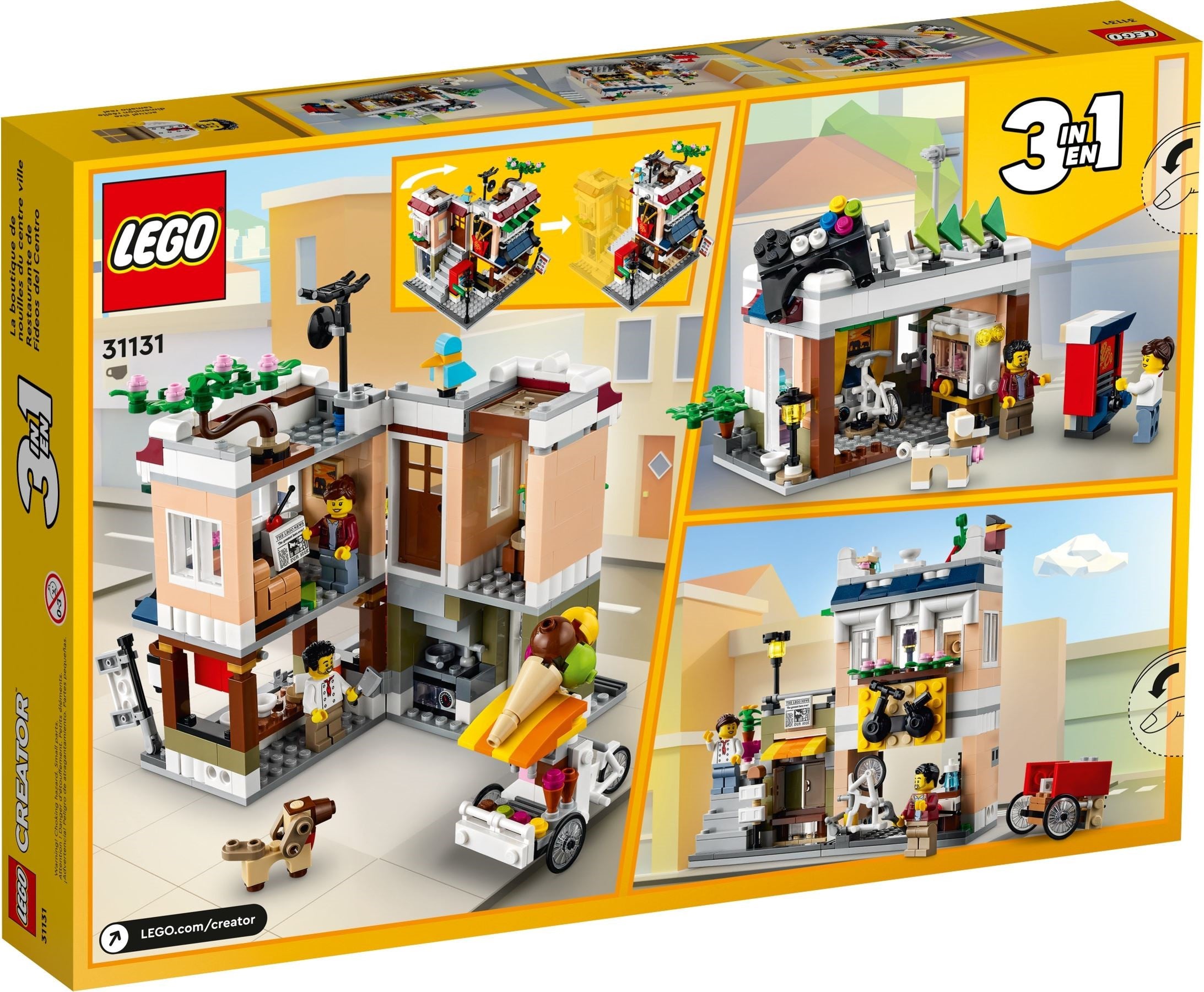 LEGO 31131 Downtown Noodle Shop